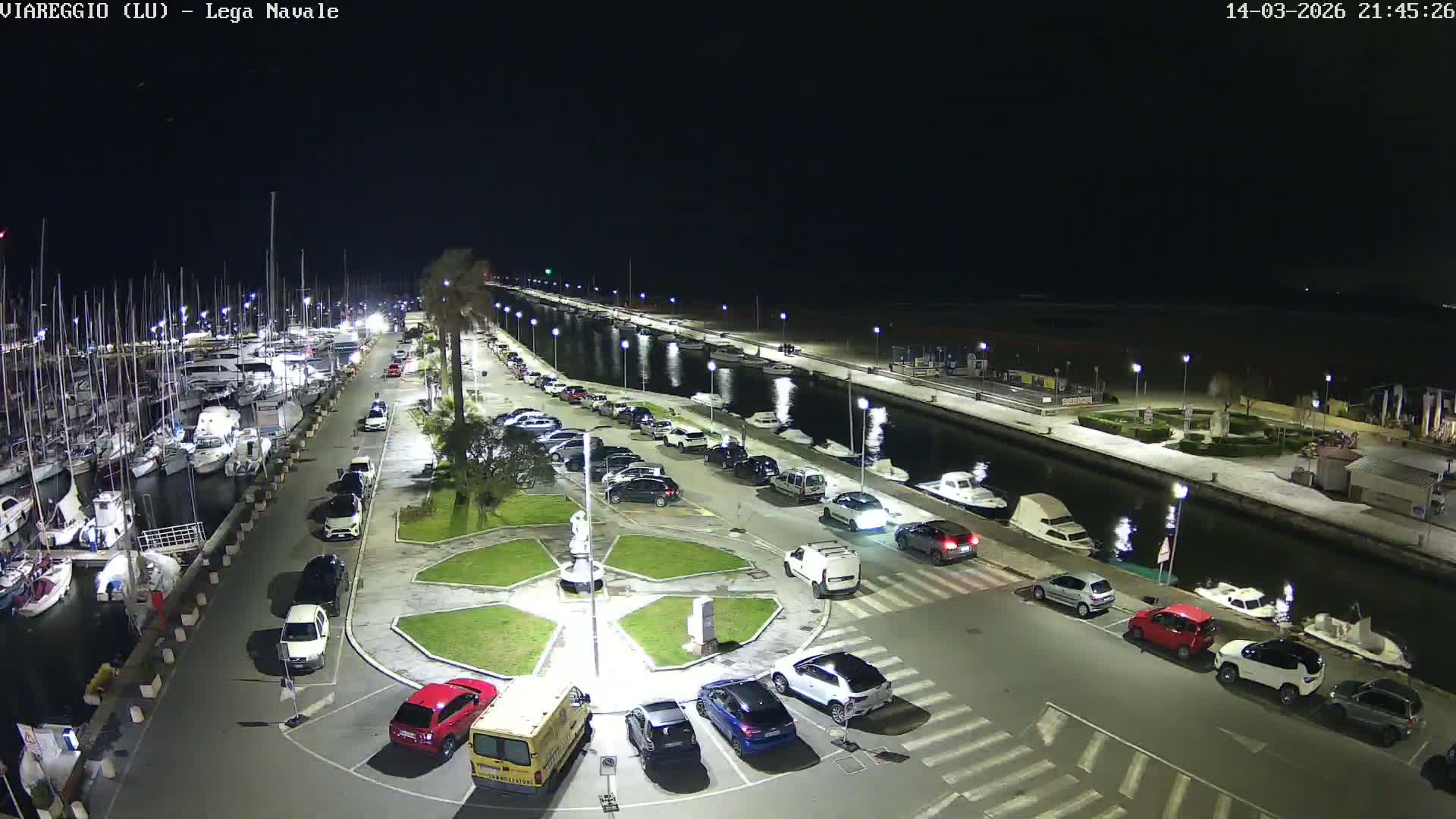 Viareggio, Naval League Coast Live Cam - Tuscany, Italy