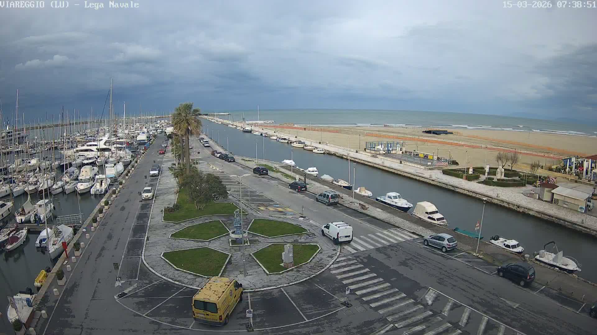 Viareggio, Naval League Coast Live Cam - Tuscany, Italy
