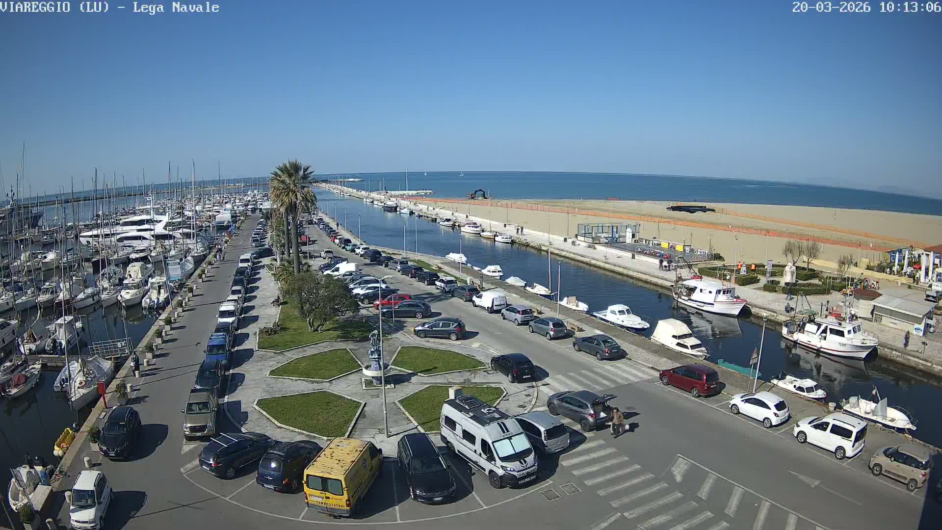 Viareggio, Naval League Coast Live Cam - Tuscany, Italy
