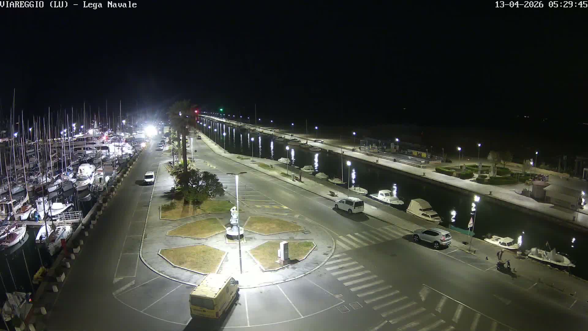 Viareggio, Naval League Coast Live Cam - Tuscany, Italy