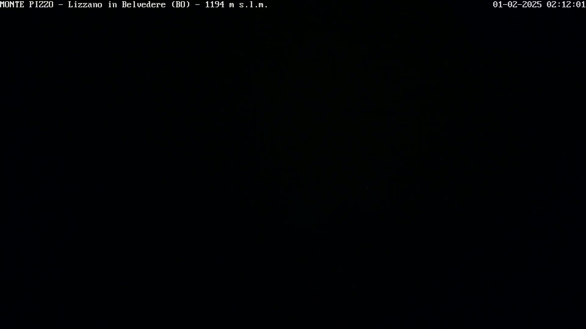 The image is completely black.