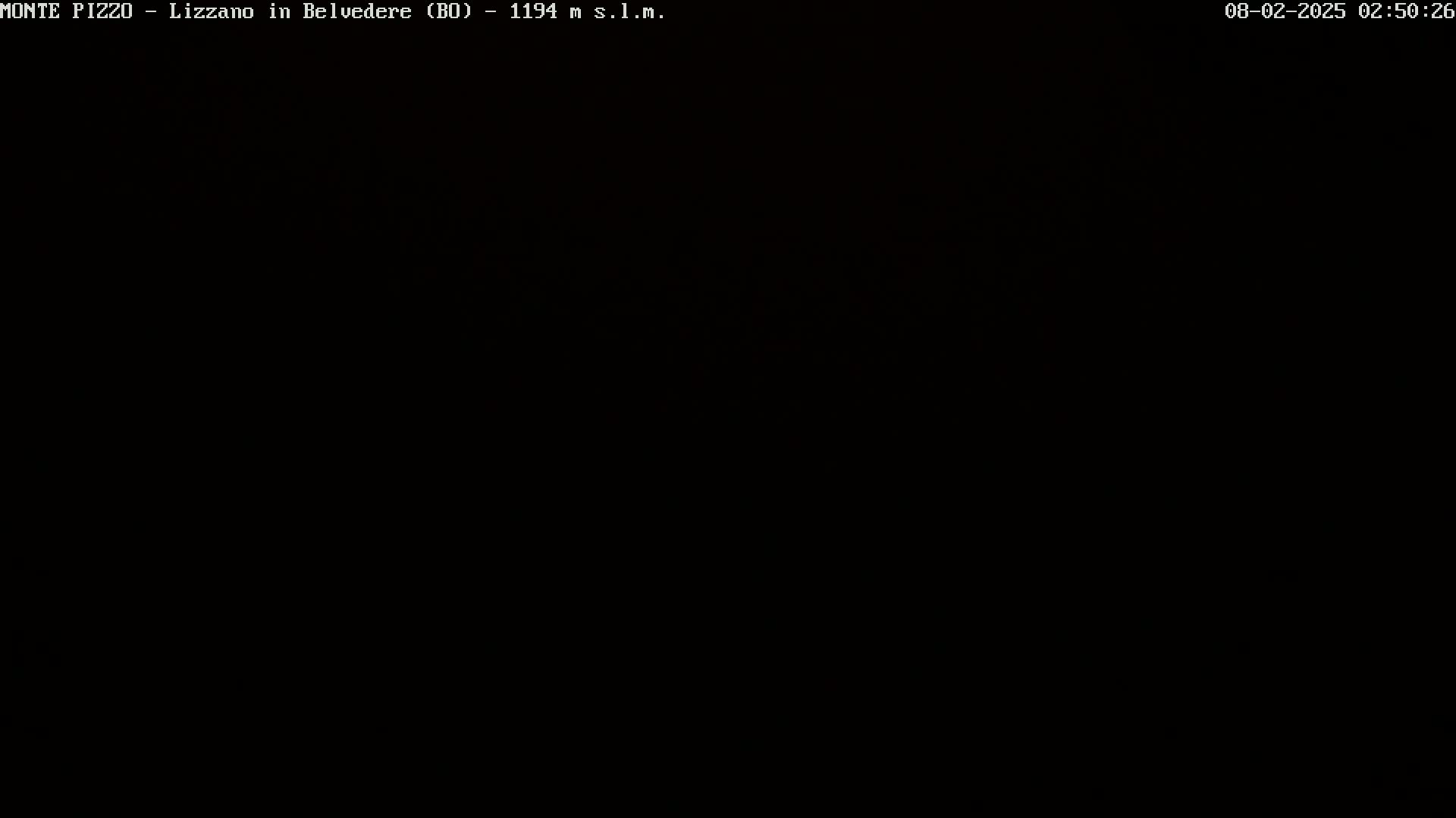 The image is completely black.