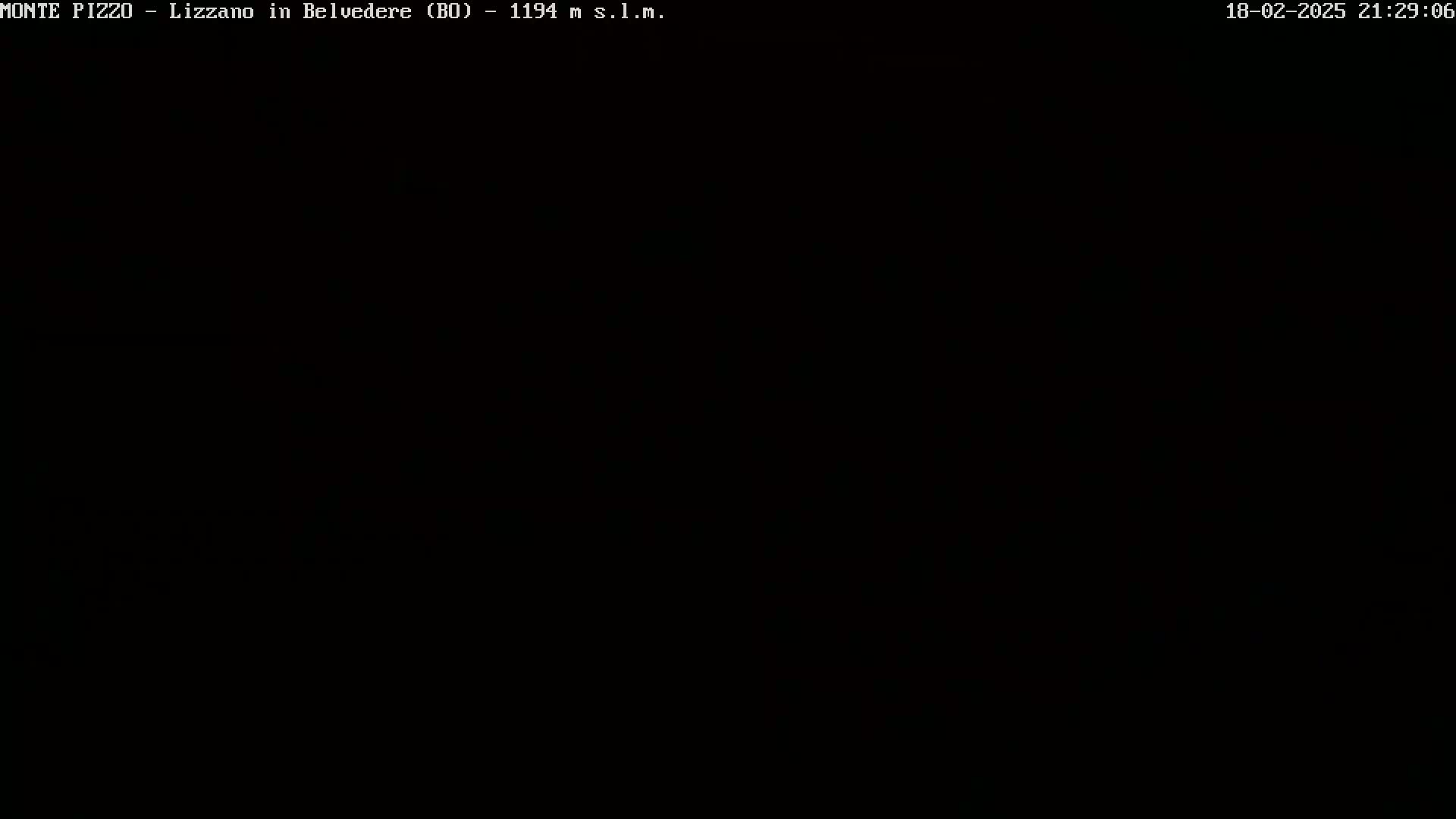 The image is completely black.