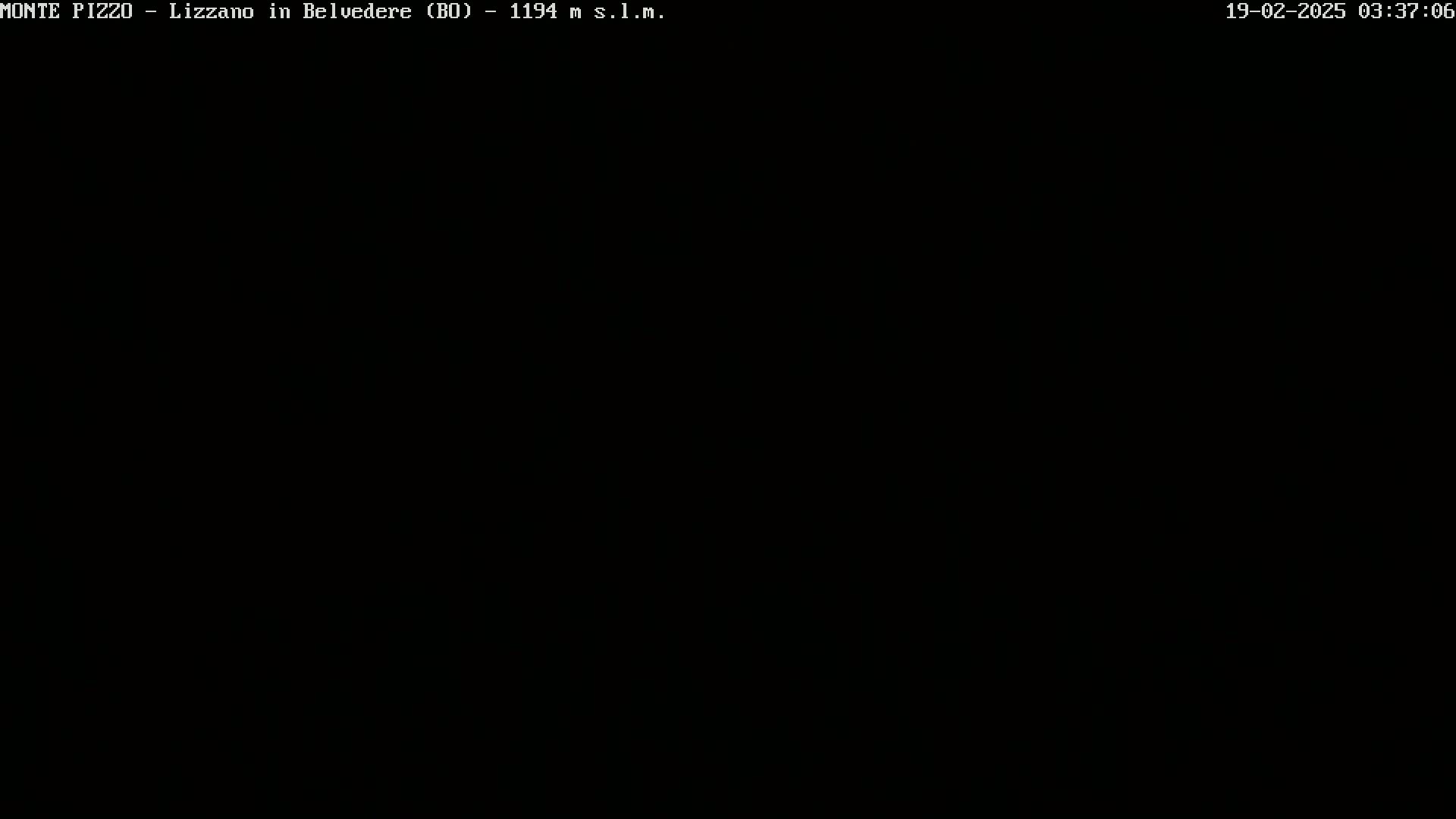 The image is completely black.