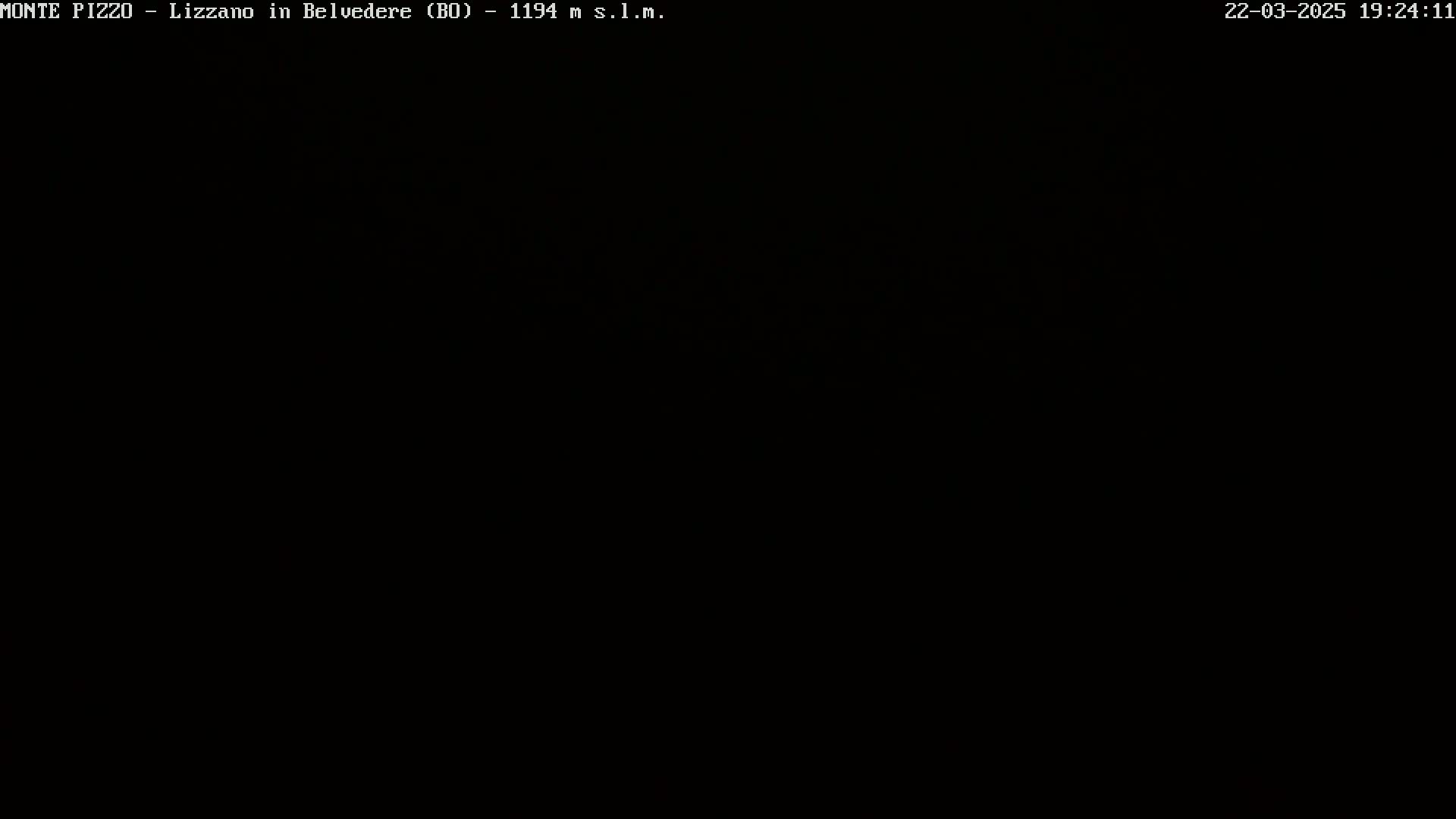 The image is completely black.