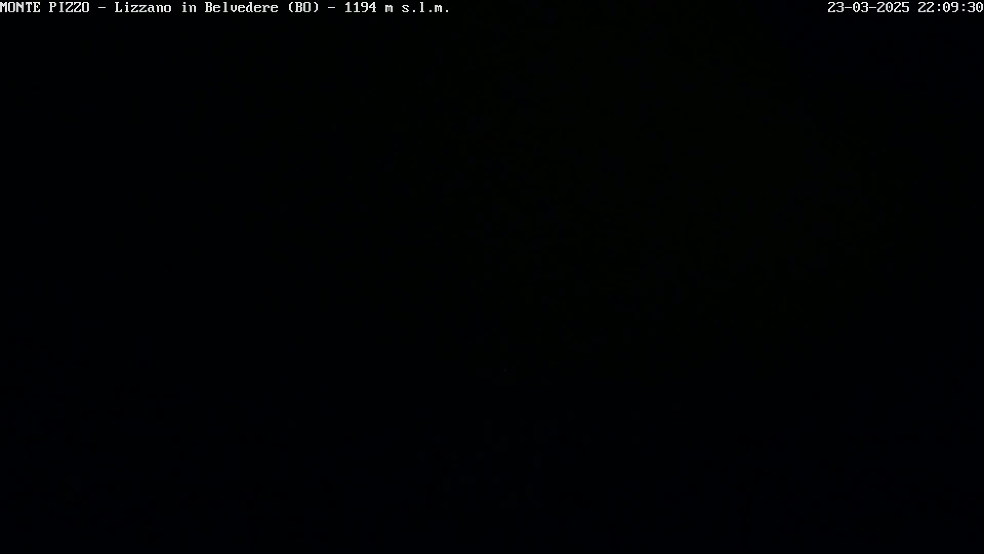 The image is completely black.