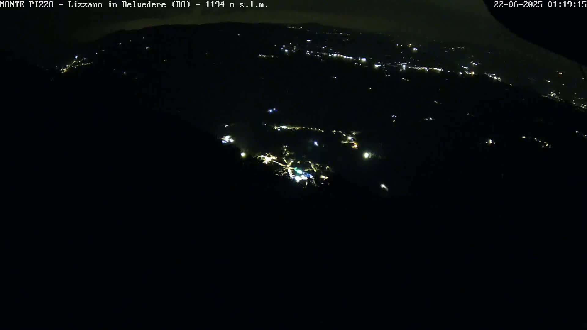 Parco Corno alle Scale, Mount Pizzo Paragliding Runway  Live Cam - Lizzano in Belvedere, Emilia-Romagna, Italy