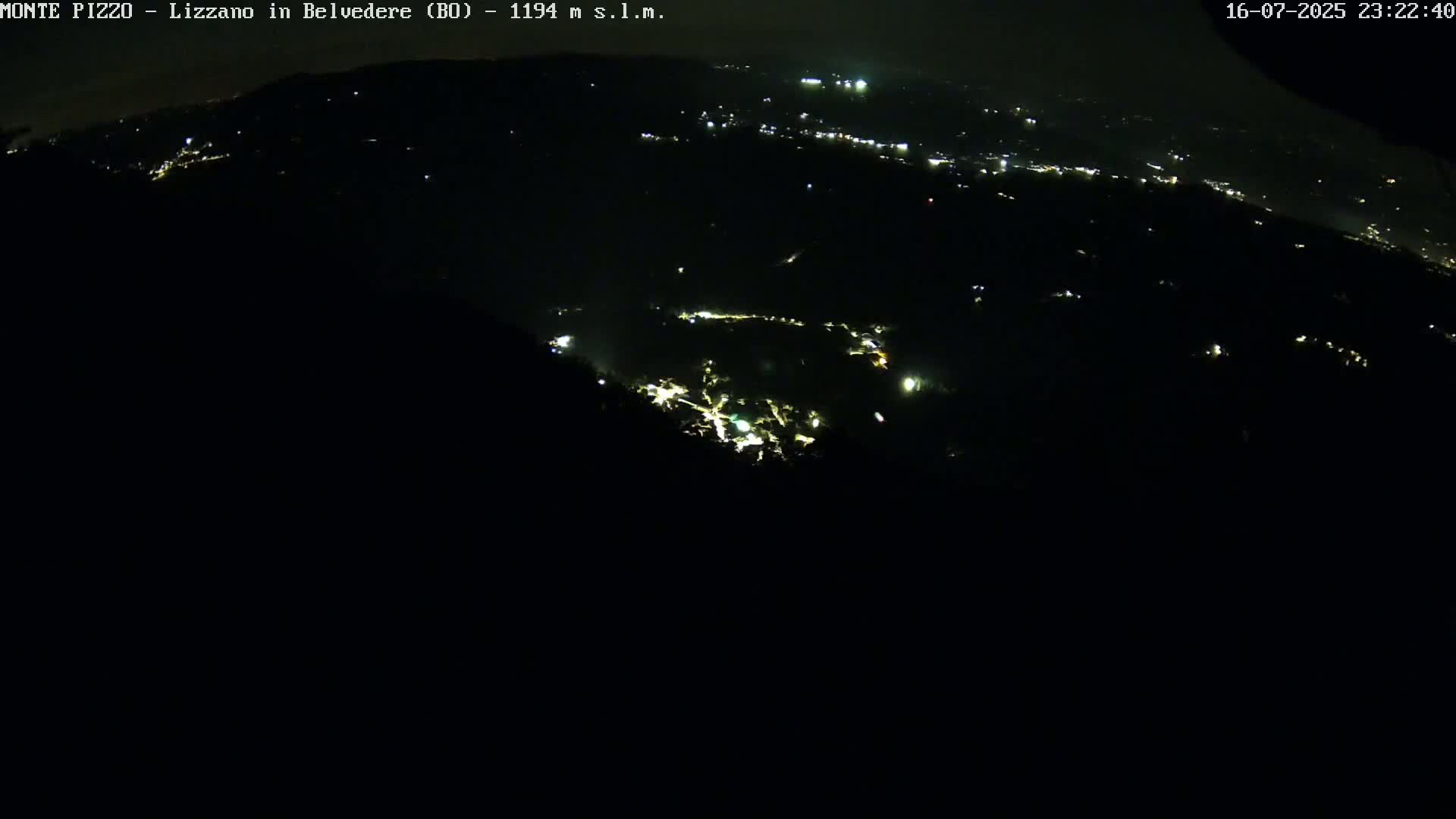 Parco Corno alle Scale, Mount Pizzo Paragliding Runway  Live Cam - Lizzano in Belvedere, Emilia-Romagna, Italy
