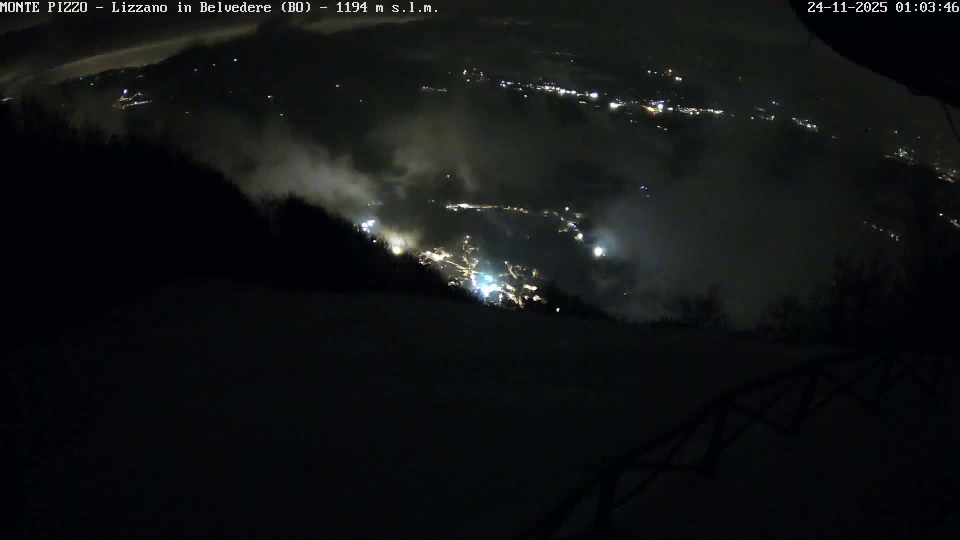 Parco Corno alle Scale, Mount Pizzo Paragliding Runway  Live Cam - Lizzano in Belvedere, Emilia-Romagna, Italy