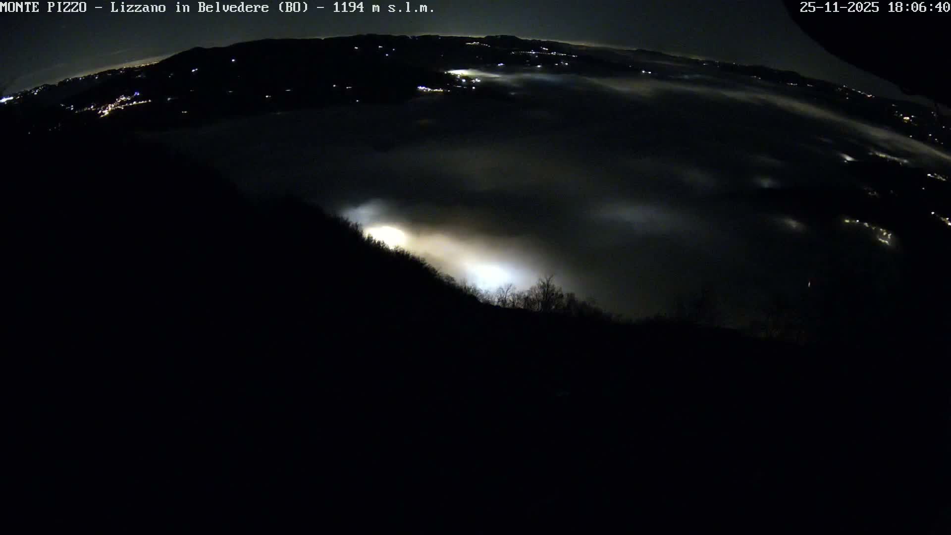 Parco Corno alle Scale, Mount Pizzo Paragliding Runway  Live Cam - Lizzano in Belvedere, Emilia-Romagna, Italy