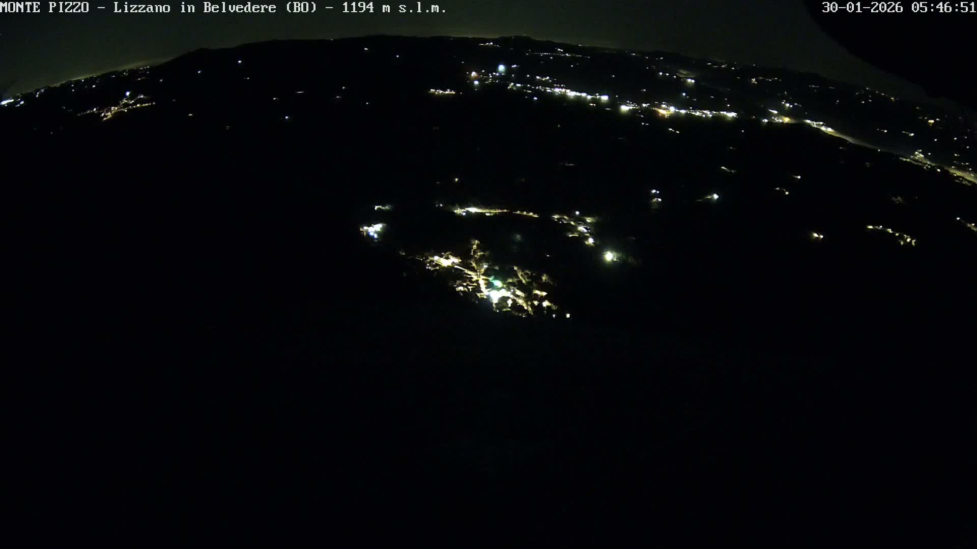 Parco Corno alle Scale, Mount Pizzo Paragliding Runway  Live Cam - Lizzano in Belvedere, Emilia-Romagna, Italy