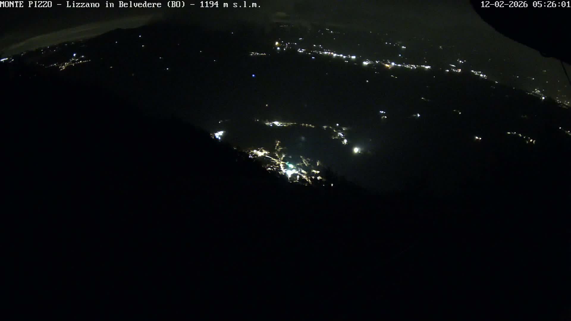 Parco Corno alle Scale, Mount Pizzo Paragliding Runway  Live Cam - Lizzano in Belvedere, Emilia-Romagna, Italy