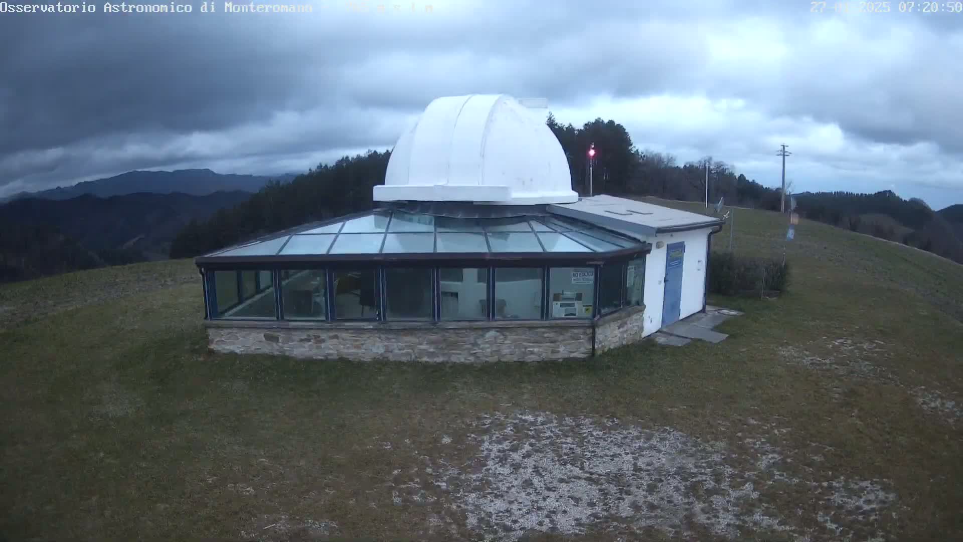 Brisighella, Mount Romano Astronomical Observatory Live Cam - Ravenna, Italy
