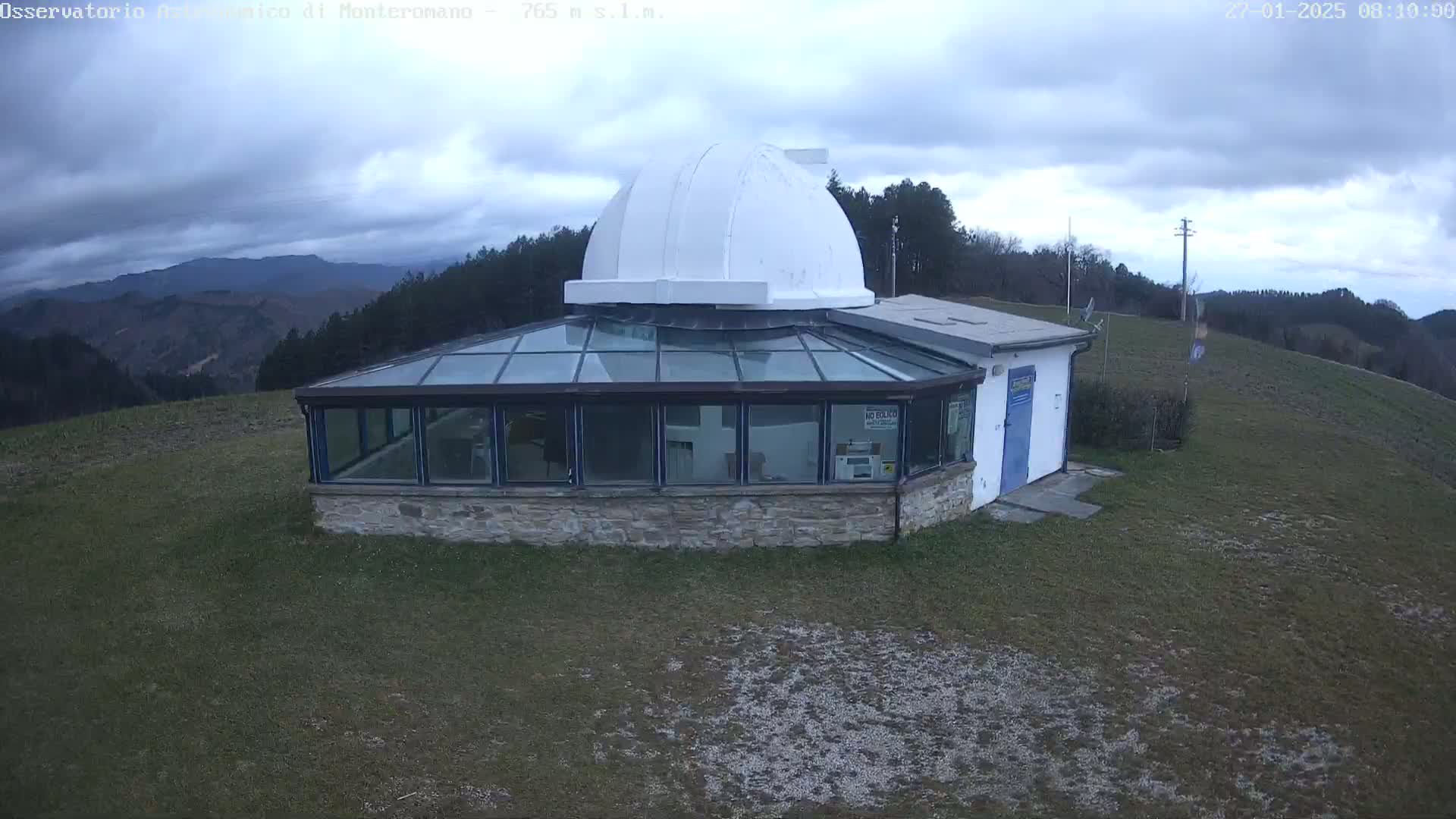 Brisighella, Mount Romano Astronomical Observatory Live Cam - Ravenna, Italy