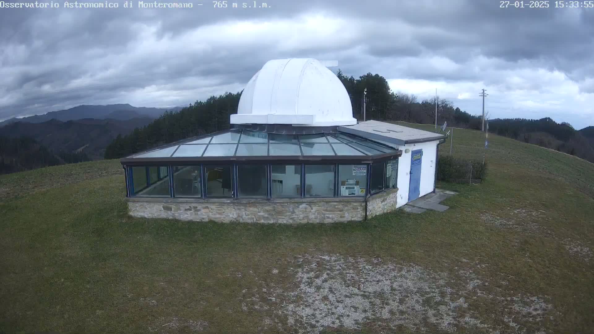 Brisighella, Mount Romano Astronomical Observatory Live Cam - Ravenna, Italy