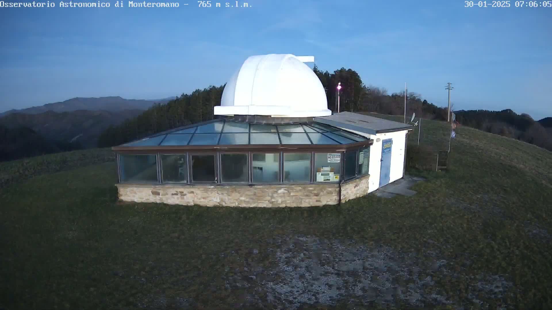 Brisighella, Mount Romano Astronomical Observatory Live Cam - Ravenna, Italy
