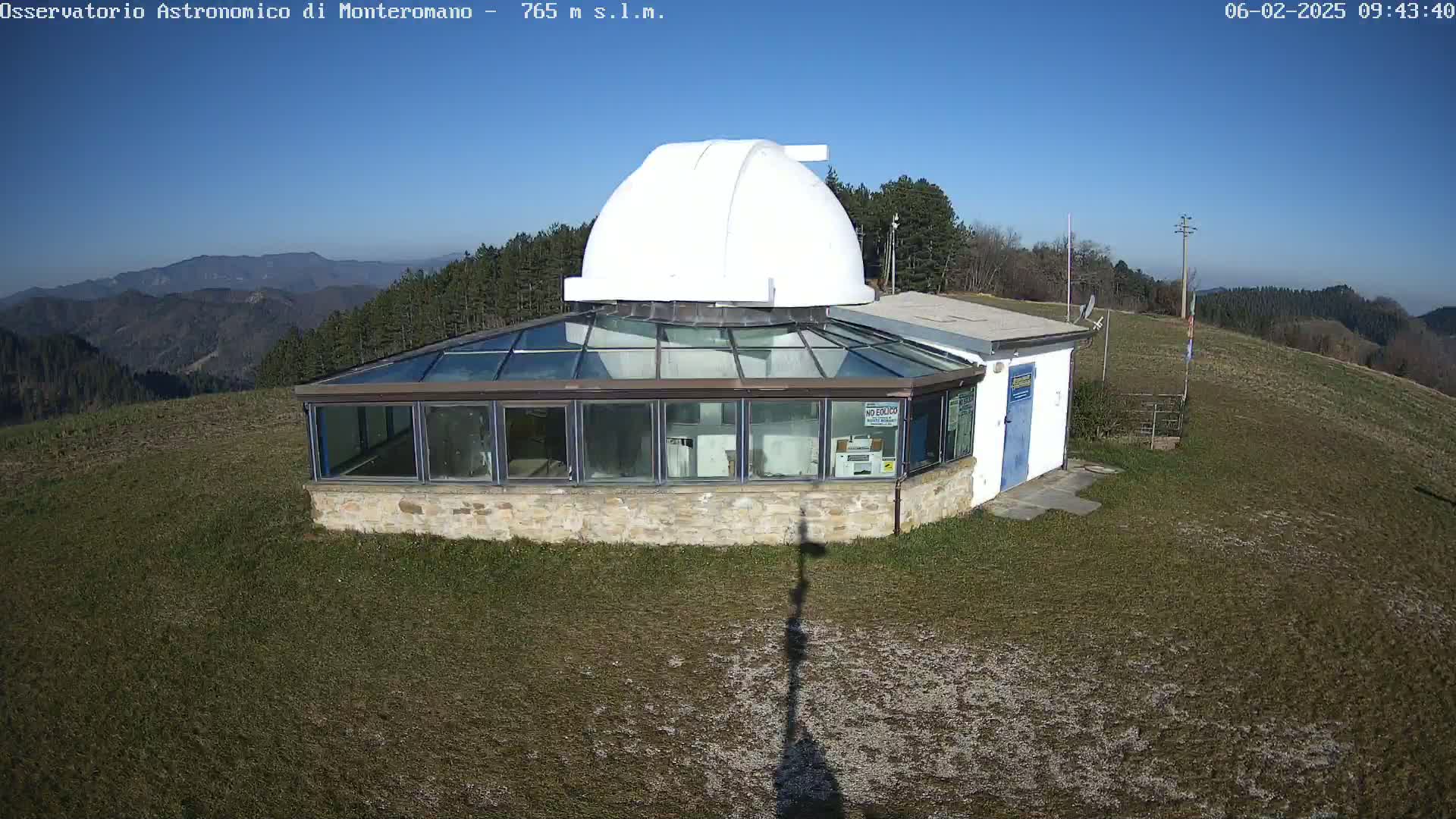 Brisighella, Mount Romano Astronomical Observatory Live Cam - Ravenna, Italy