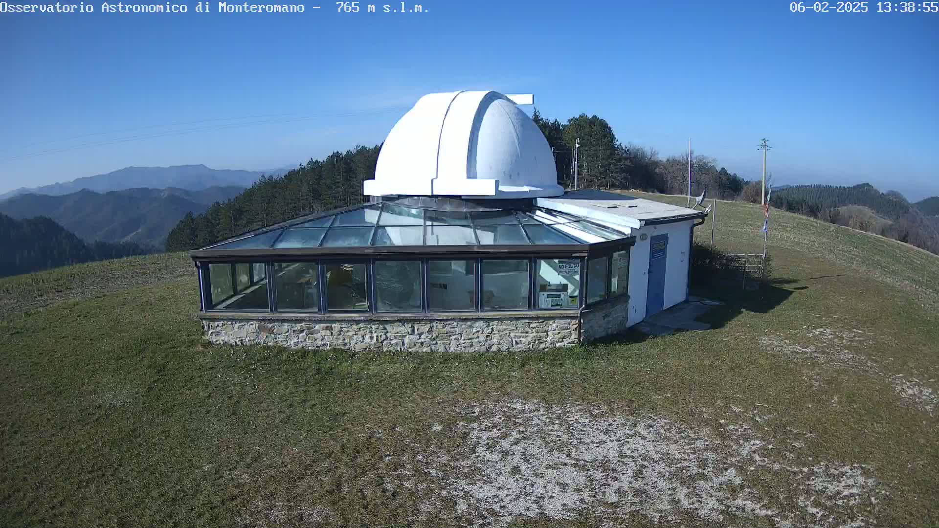 Brisighella, Mount Romano Astronomical Observatory Live Cam - Ravenna, Italy