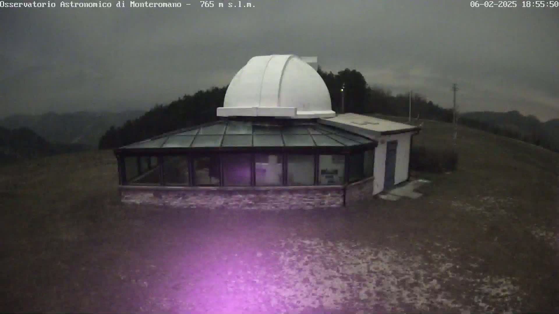 Brisighella, Mount Romano Astronomical Observatory Live Cam - Ravenna, Italy
