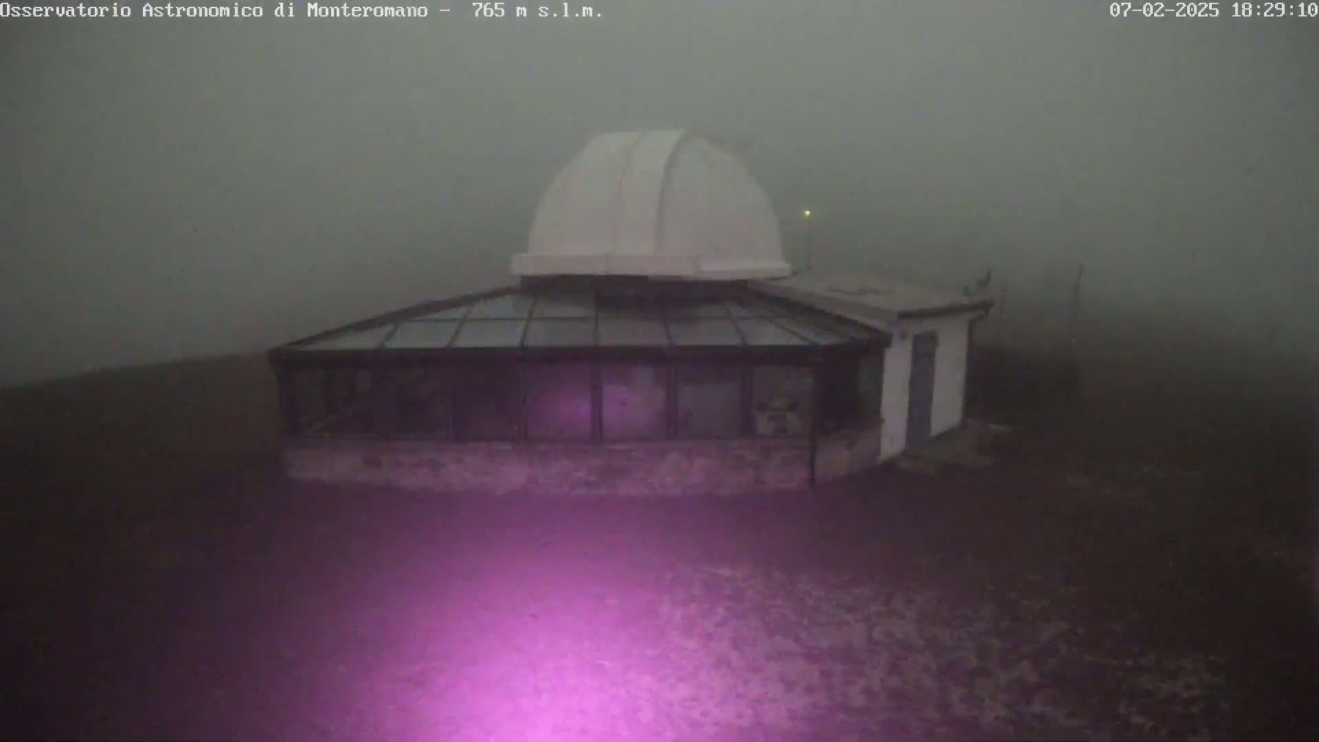 Brisighella, Mount Romano Astronomical Observatory Live Cam - Ravenna, Italy