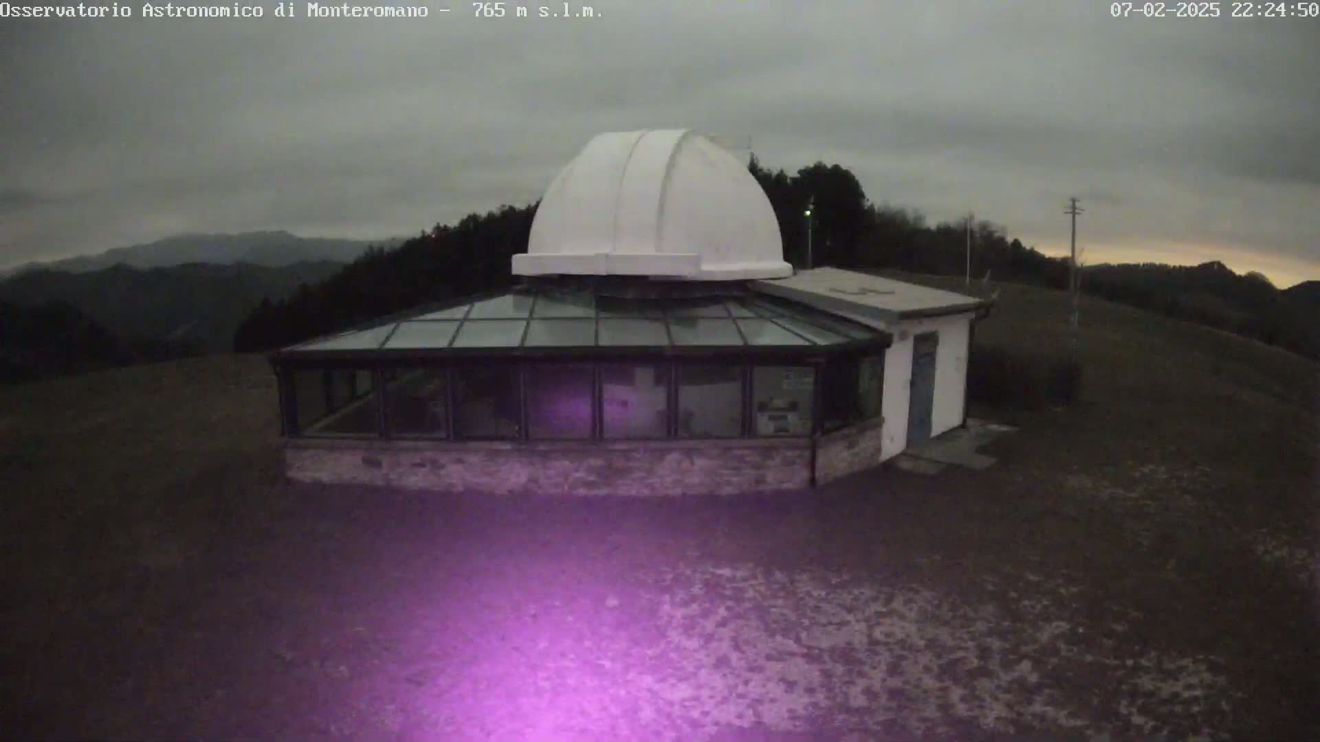 Brisighella, Mount Romano Astronomical Observatory Live Cam - Ravenna, Italy