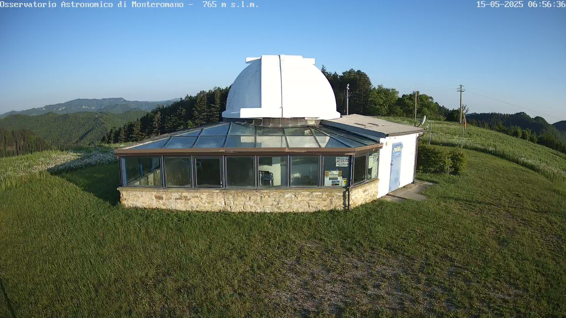 Brisighella, Mount Romano Astronomical Observatory Live Cam - Ravenna, Italy