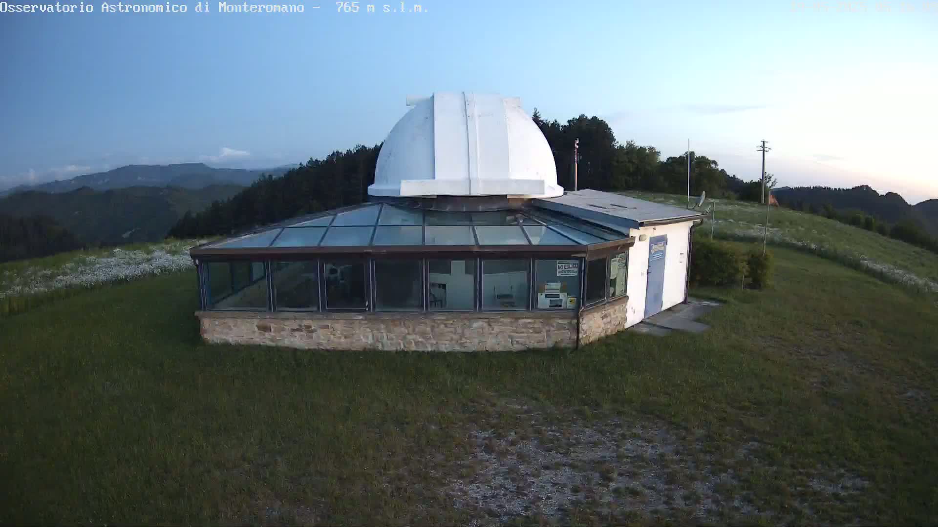 Brisighella, Mount Romano Astronomical Observatory Live Cam - Ravenna, Italy