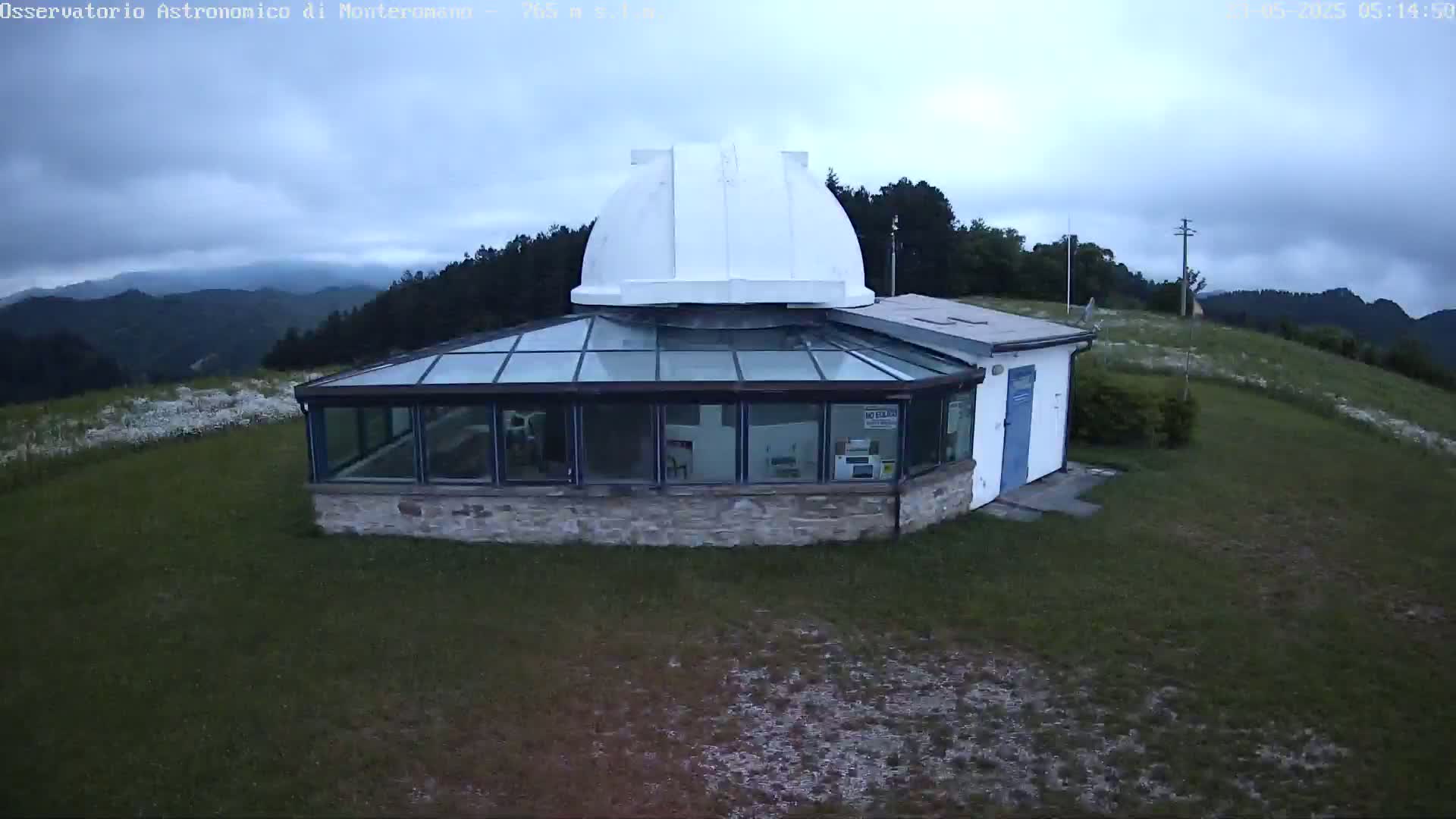 Brisighella, Mount Romano Astronomical Observatory Live Cam - Ravenna, Italy