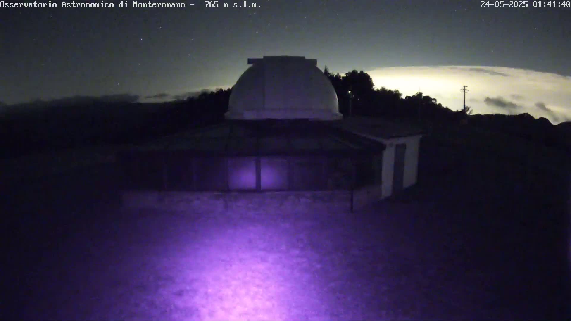 Brisighella, Mount Romano Astronomical Observatory Live Cam - Ravenna, Italy