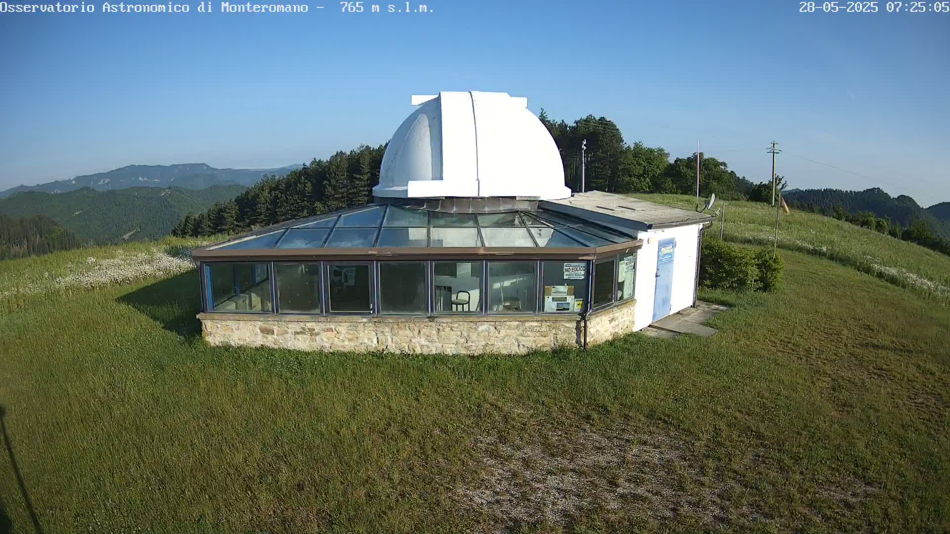 Brisighella, Mount Romano Astronomical Observatory Live Cam - Ravenna, Italy