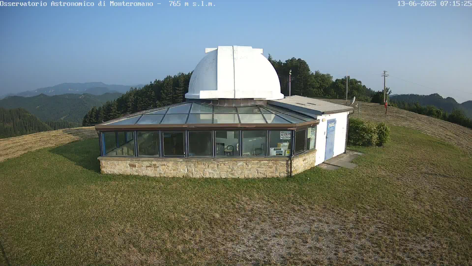 Brisighella, Mount Romano Astronomical Observatory Live Cam - Ravenna, Italy
