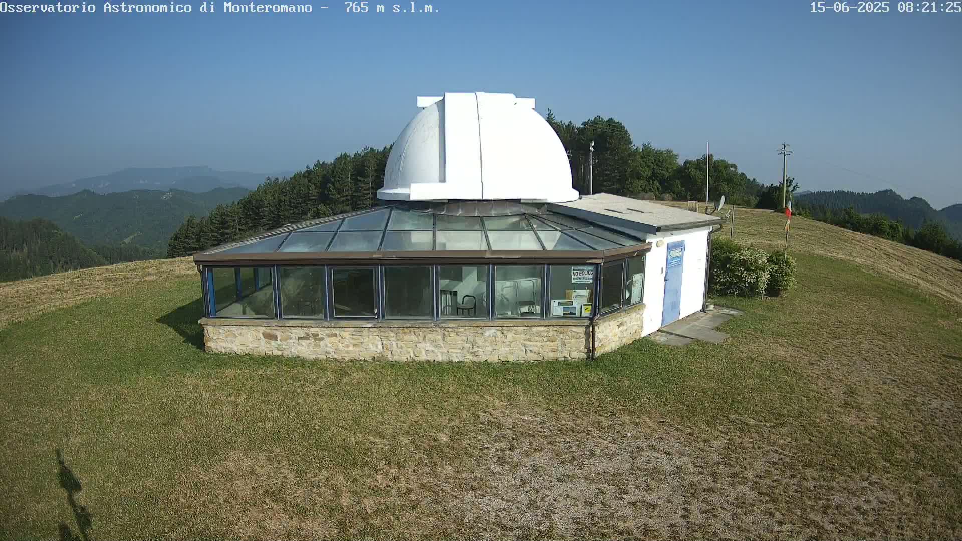 Brisighella, Mount Romano Astronomical Observatory Live Cam - Ravenna, Italy