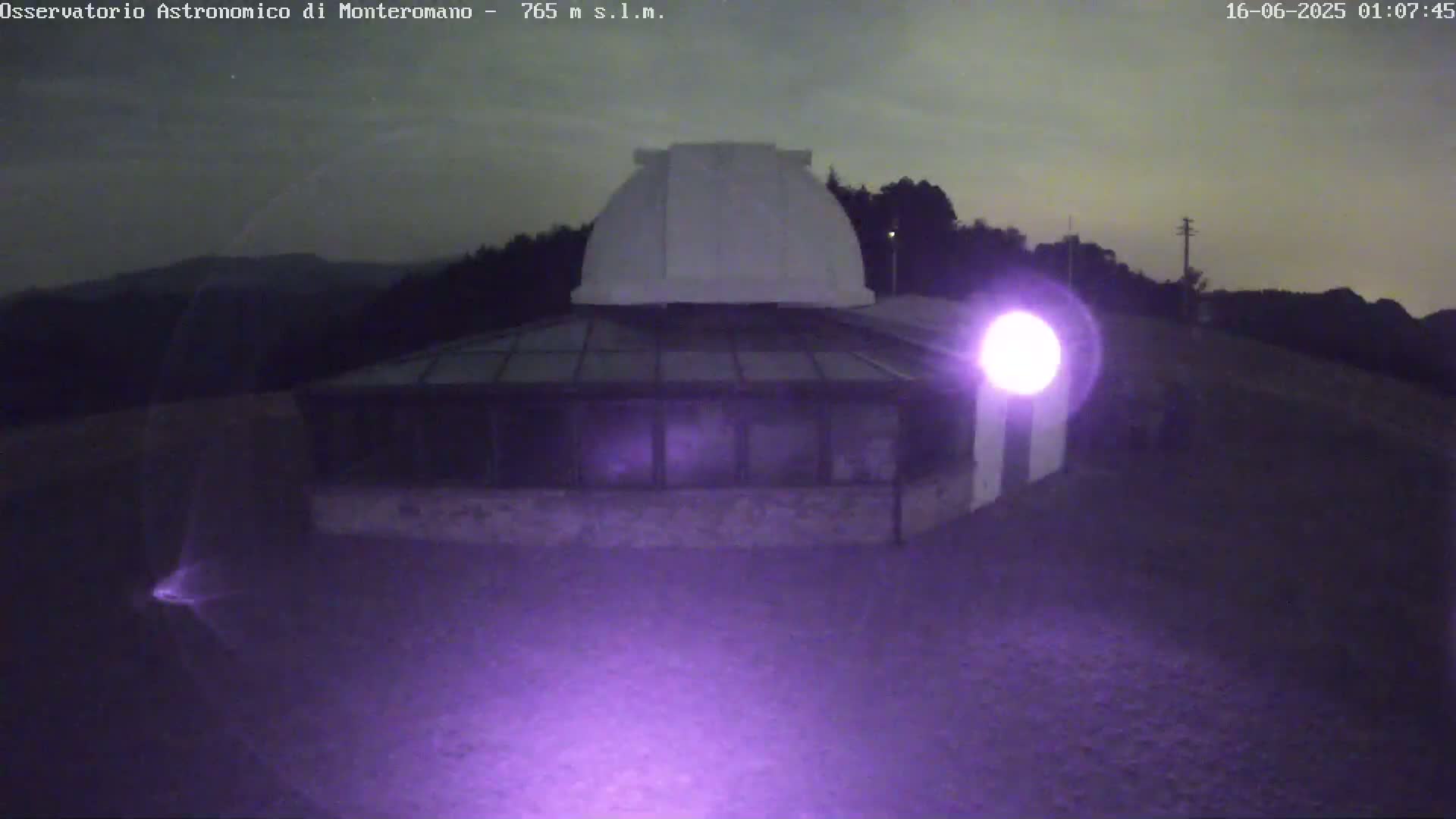 Brisighella, Mount Romano Astronomical Observatory Live Cam - Ravenna, Italy
