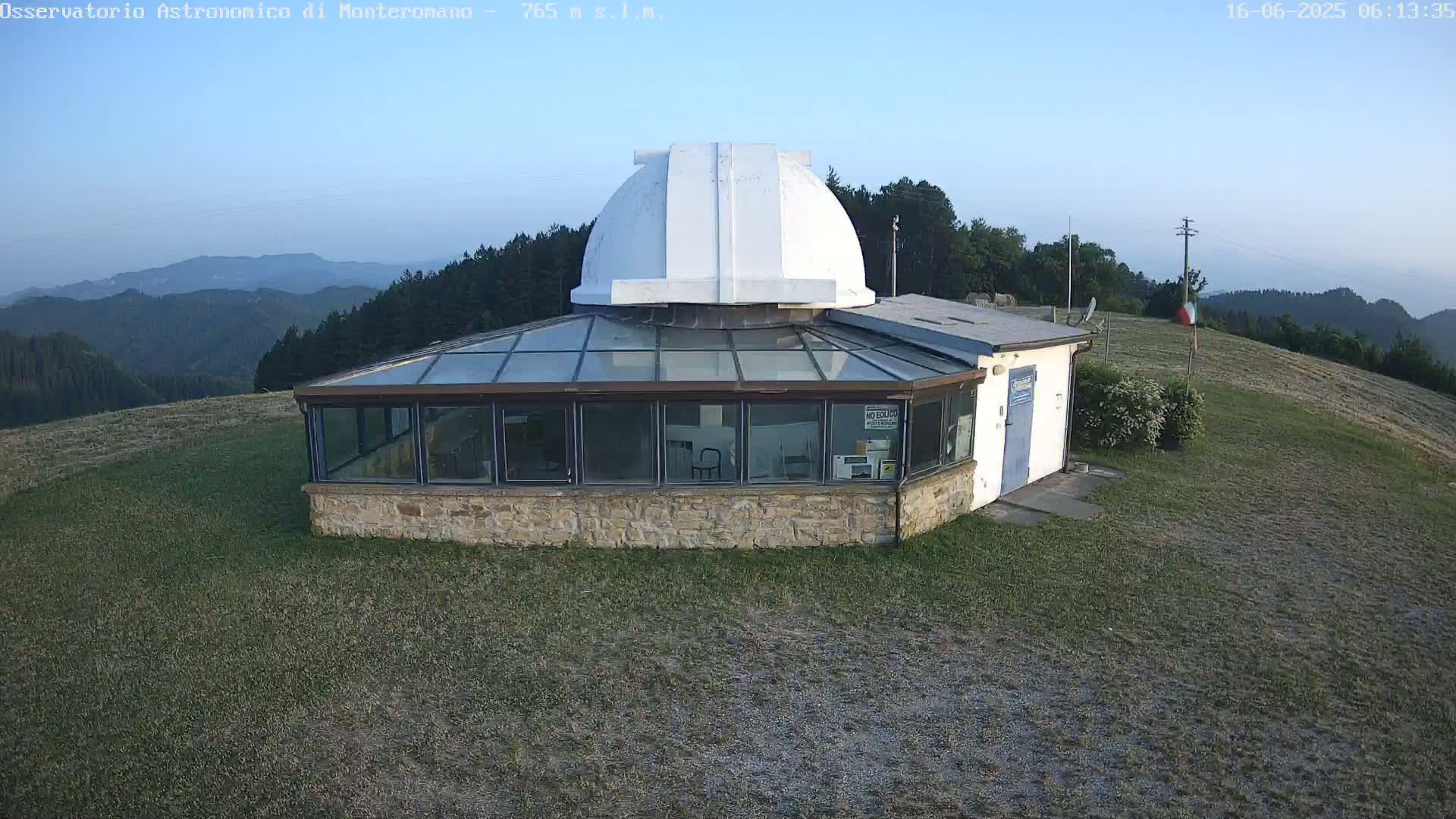 Brisighella, Mount Romano Astronomical Observatory Live Cam - Ravenna, Italy