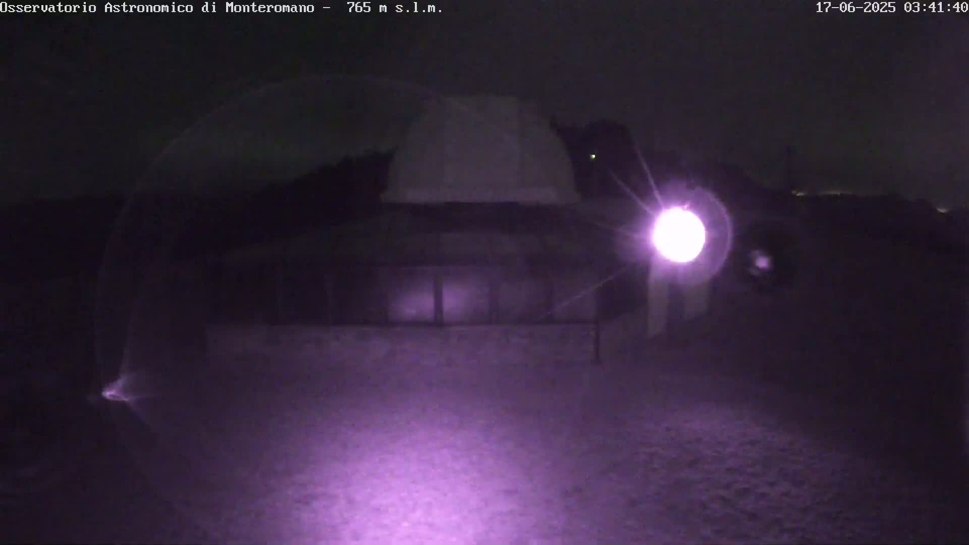 Brisighella, Mount Romano Astronomical Observatory Live Cam - Ravenna, Italy