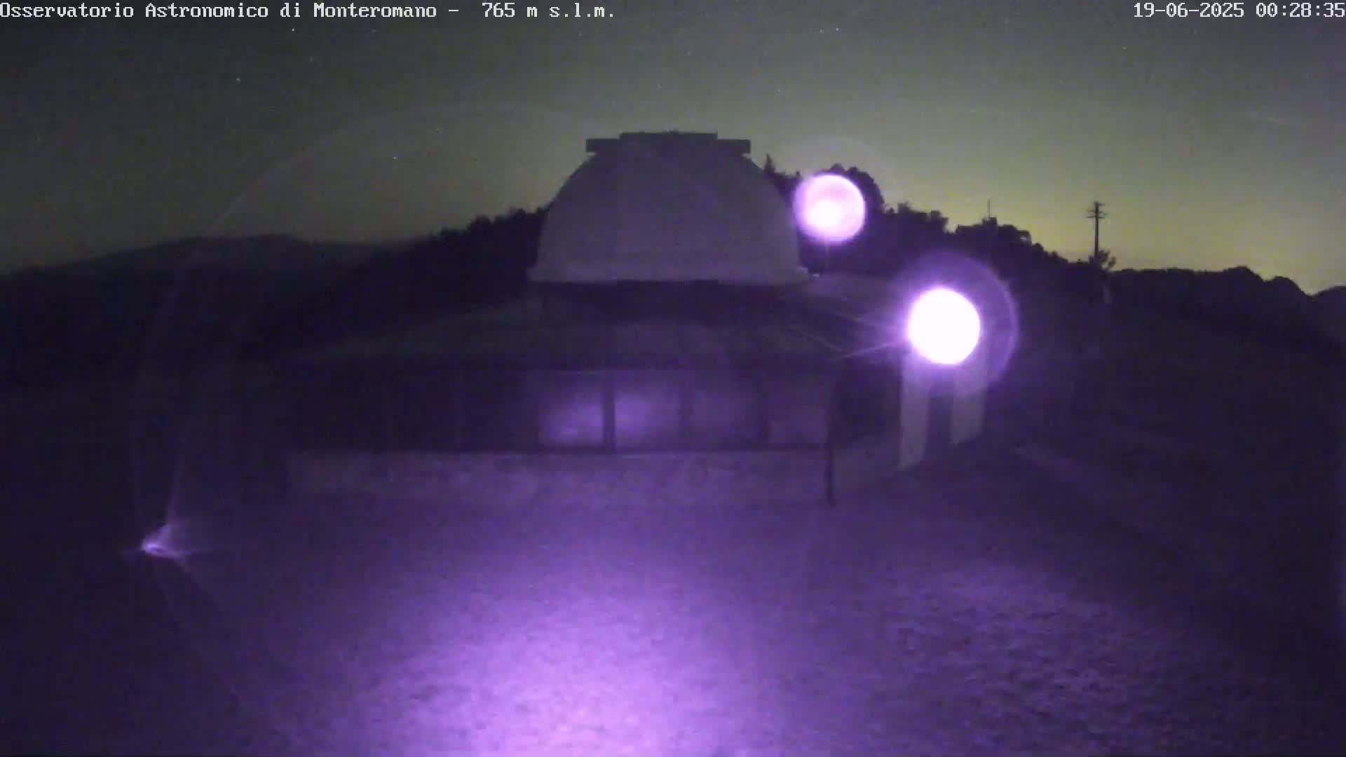 Brisighella, Mount Romano Astronomical Observatory Live Cam - Ravenna, Italy