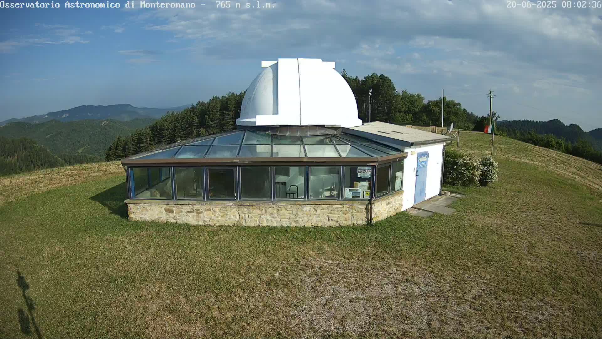 Brisighella, Mount Romano Astronomical Observatory Live Cam - Ravenna, Italy