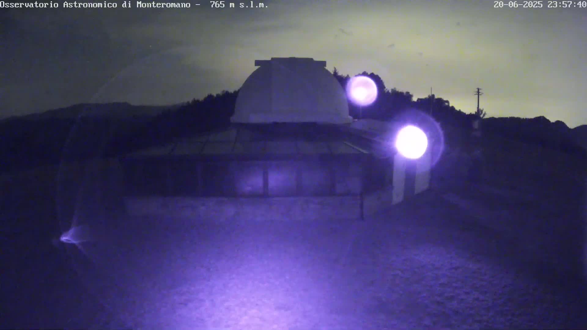 Brisighella, Mount Romano Astronomical Observatory Live Cam - Ravenna, Italy