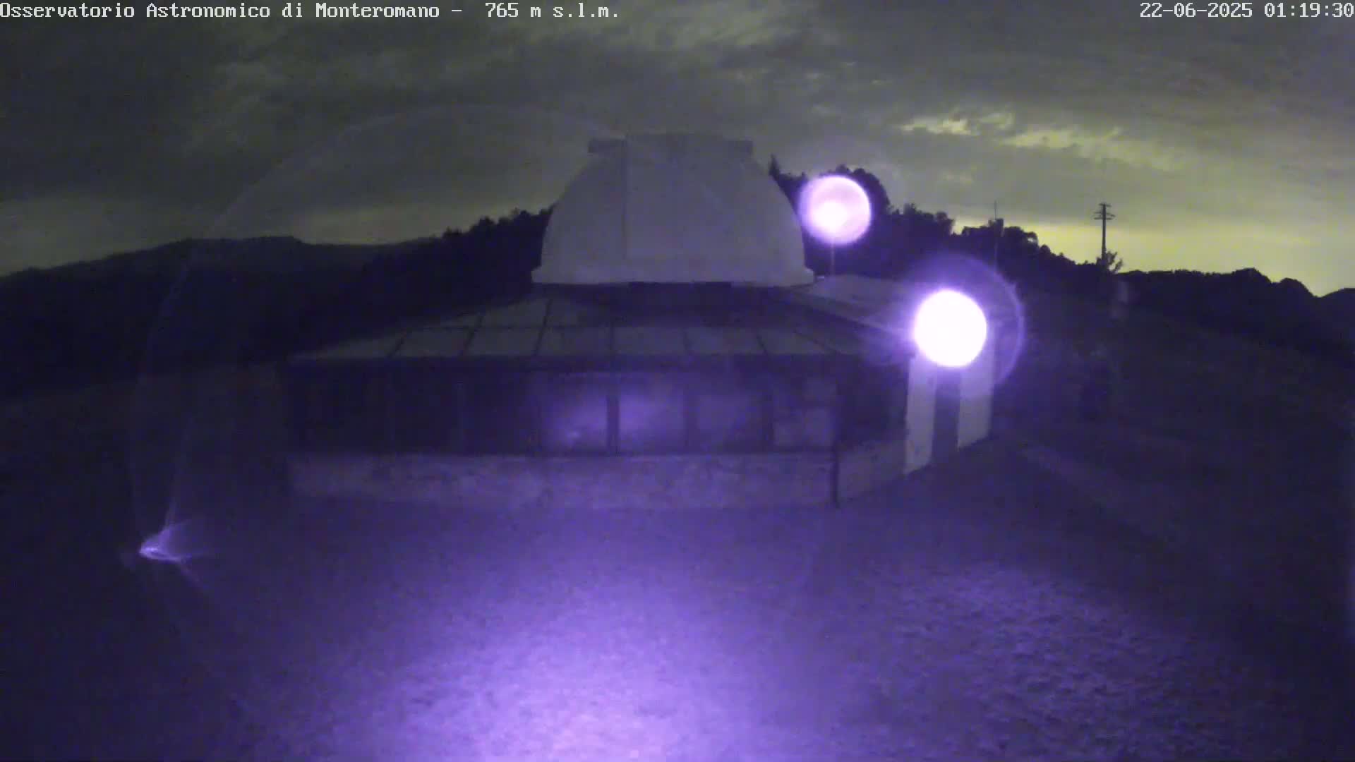 Brisighella, Mount Romano Astronomical Observatory Live Cam - Ravenna, Italy