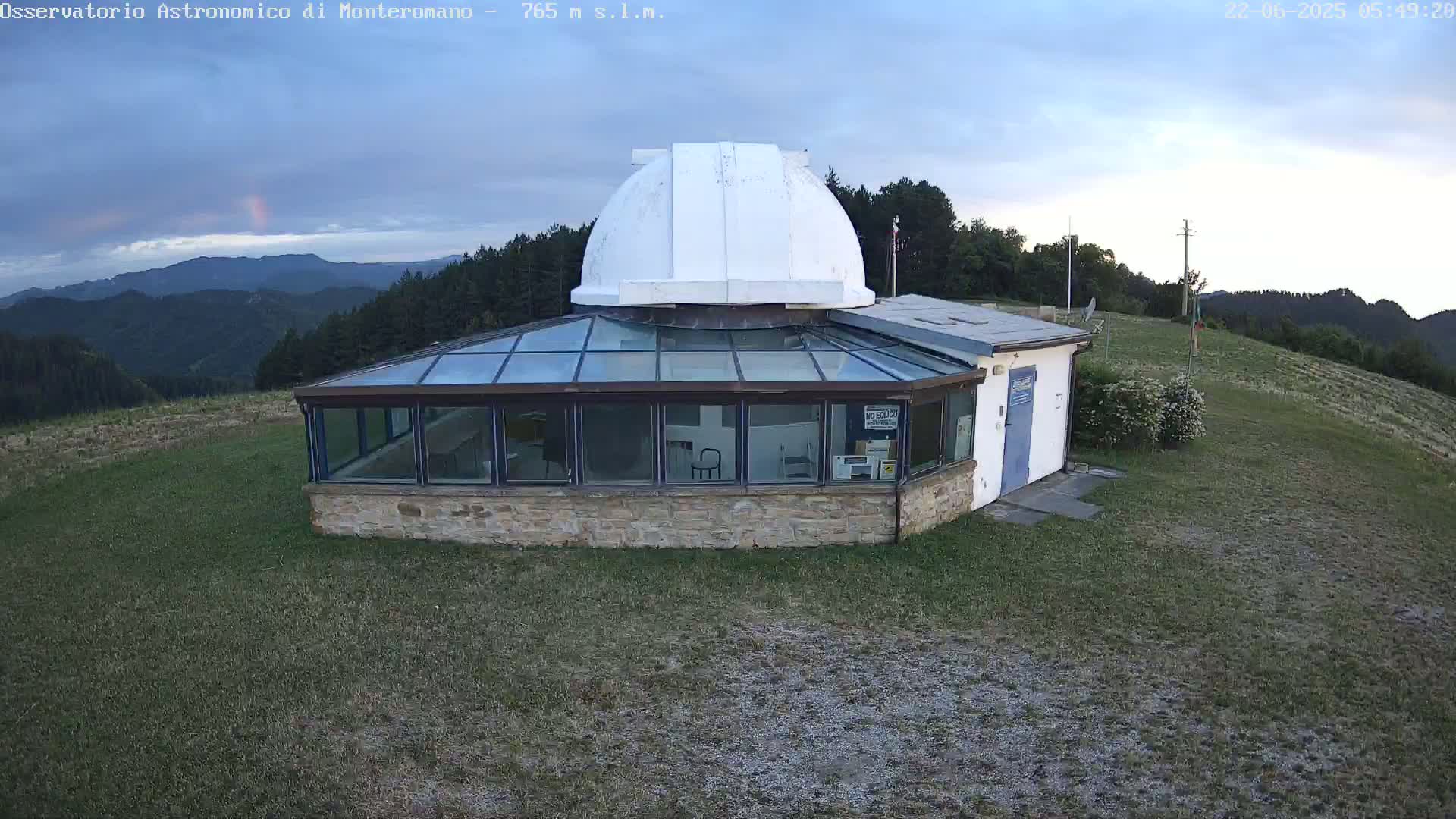 Brisighella, Mount Romano Astronomical Observatory Live Cam - Ravenna, Italy
