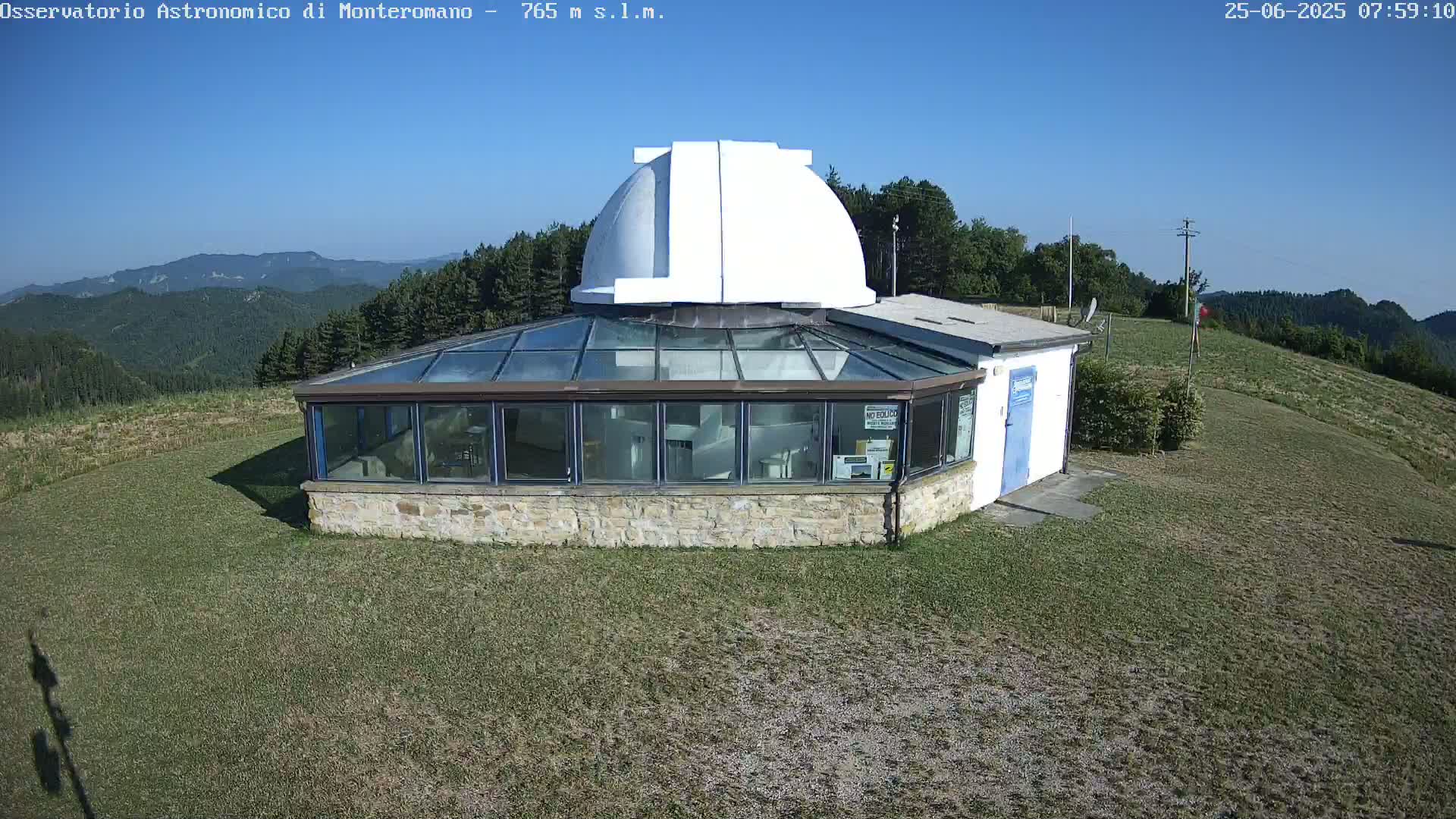 Brisighella, Mount Romano Astronomical Observatory Live Cam - Ravenna, Italy
