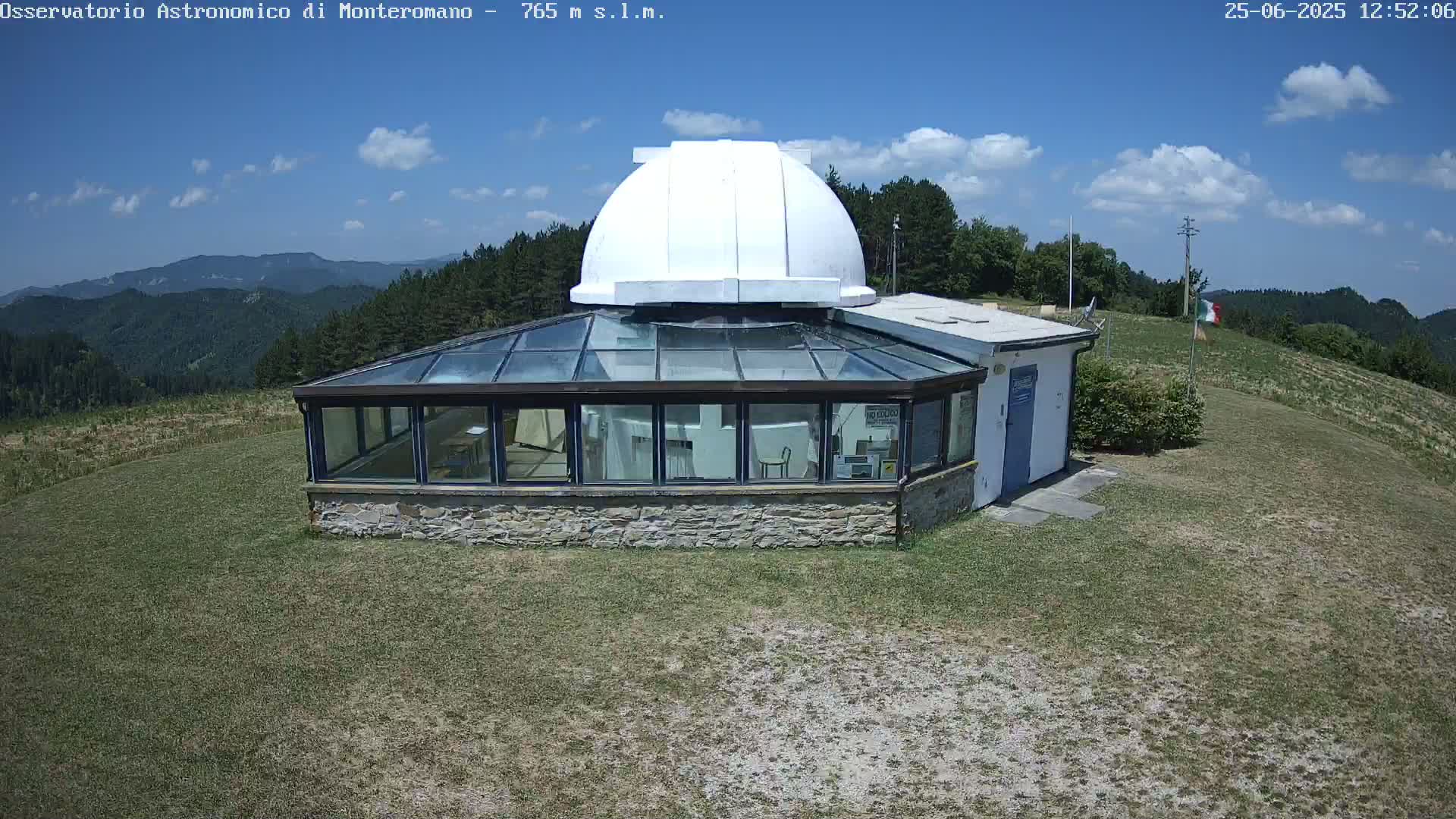 Brisighella, Mount Romano Astronomical Observatory Live Cam - Ravenna, Italy