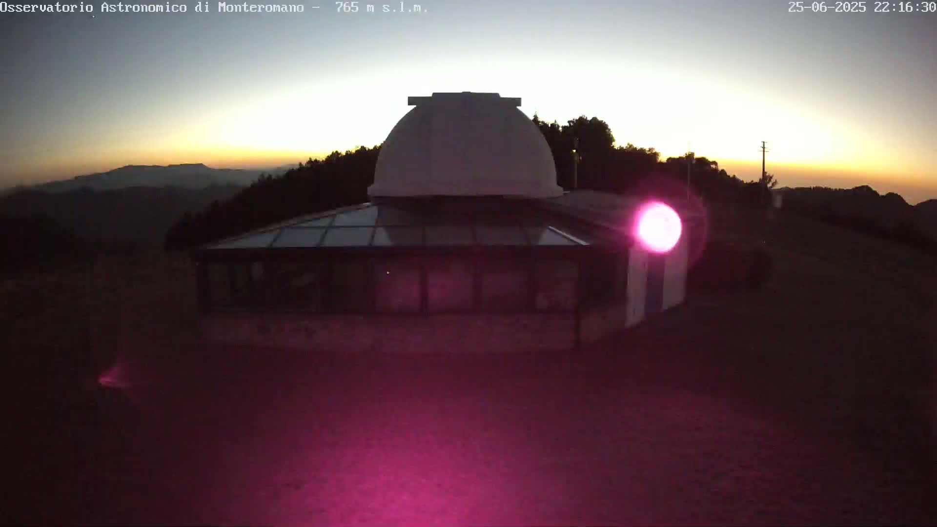 Brisighella, Mount Romano Astronomical Observatory Live Cam - Ravenna, Italy