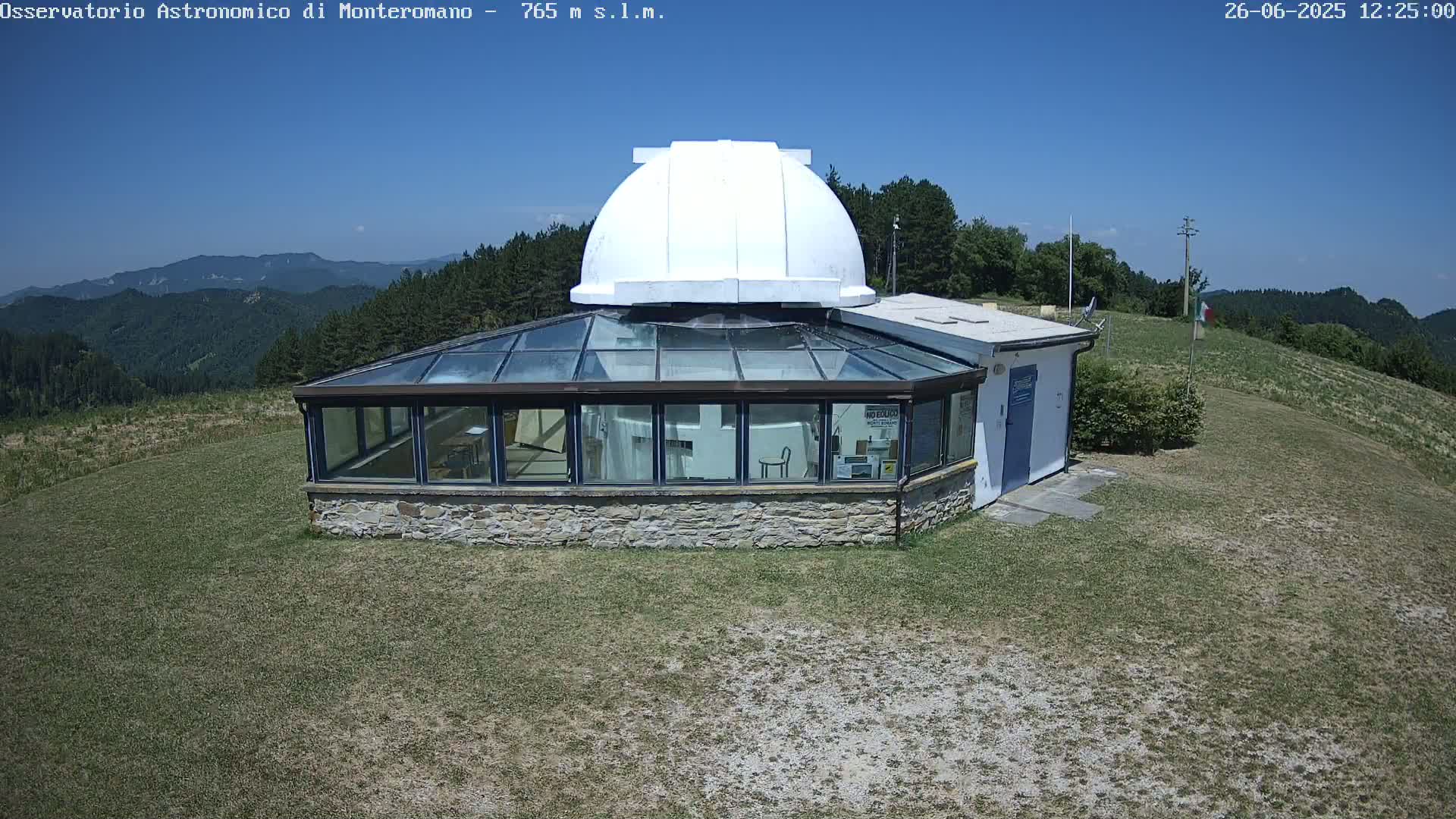 Brisighella, Mount Romano Astronomical Observatory Live Cam - Ravenna, Italy