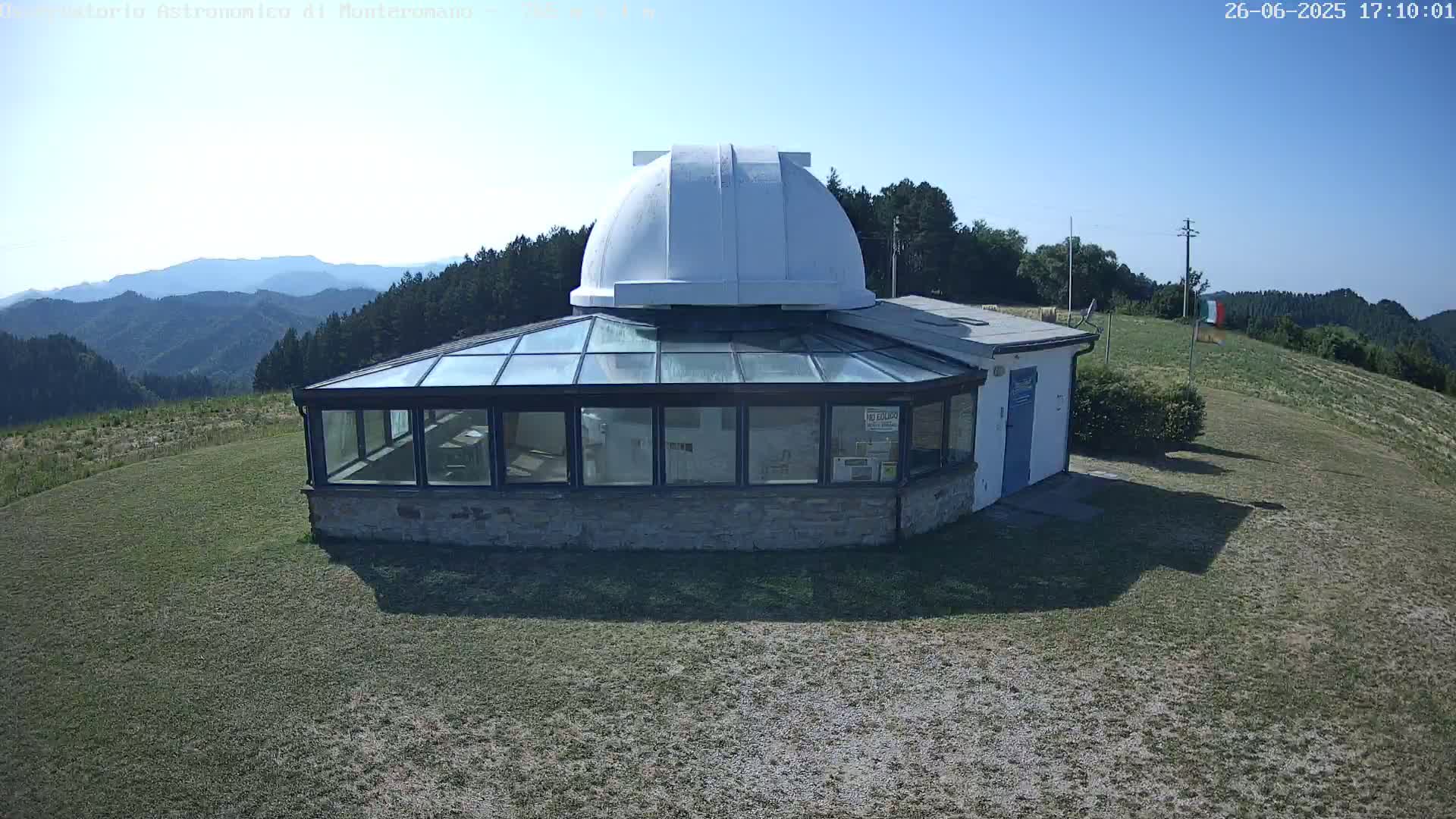Brisighella, Mount Romano Astronomical Observatory Live Cam - Ravenna, Italy