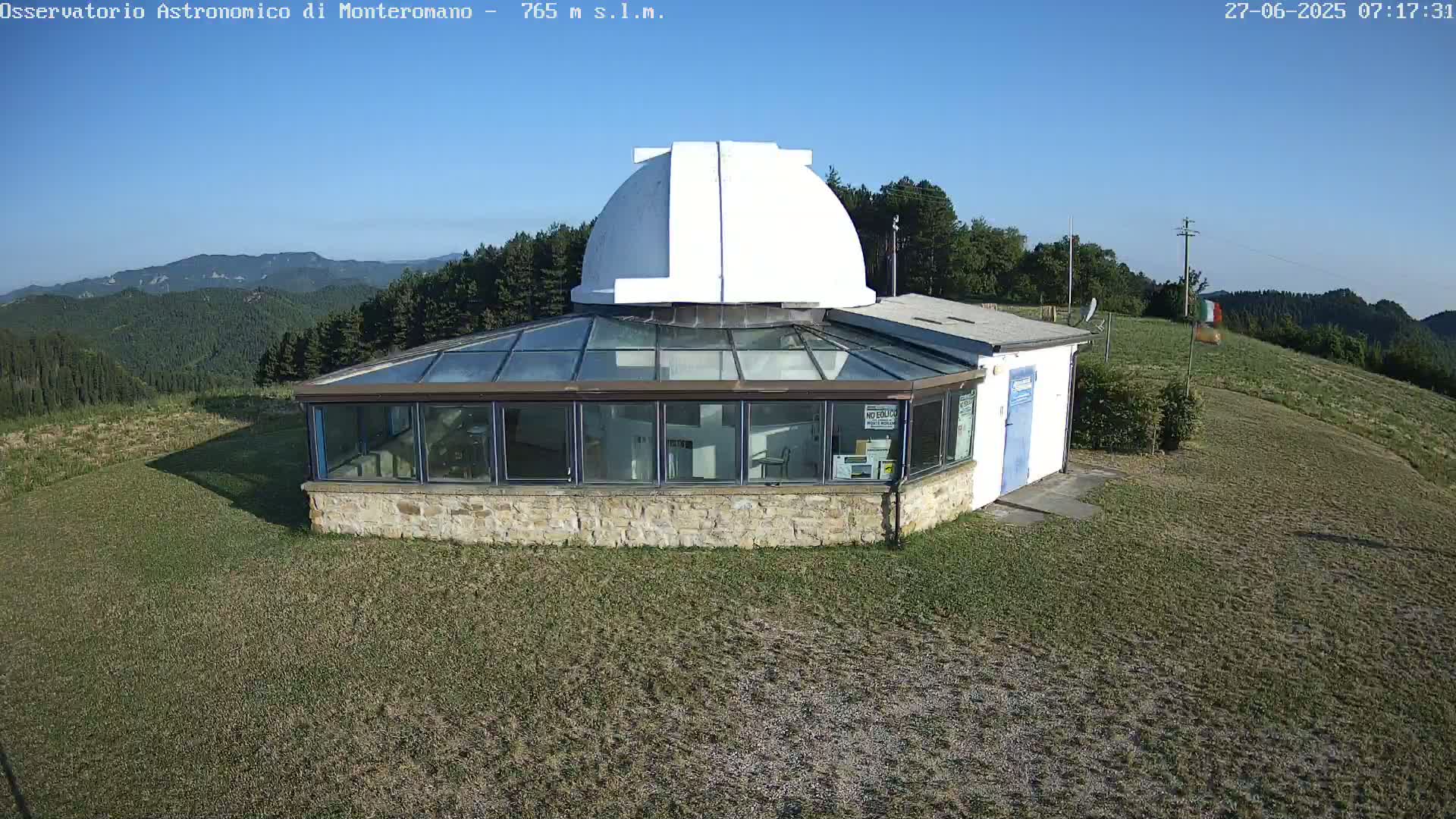 Brisighella, Mount Romano Astronomical Observatory Live Cam - Ravenna, Italy