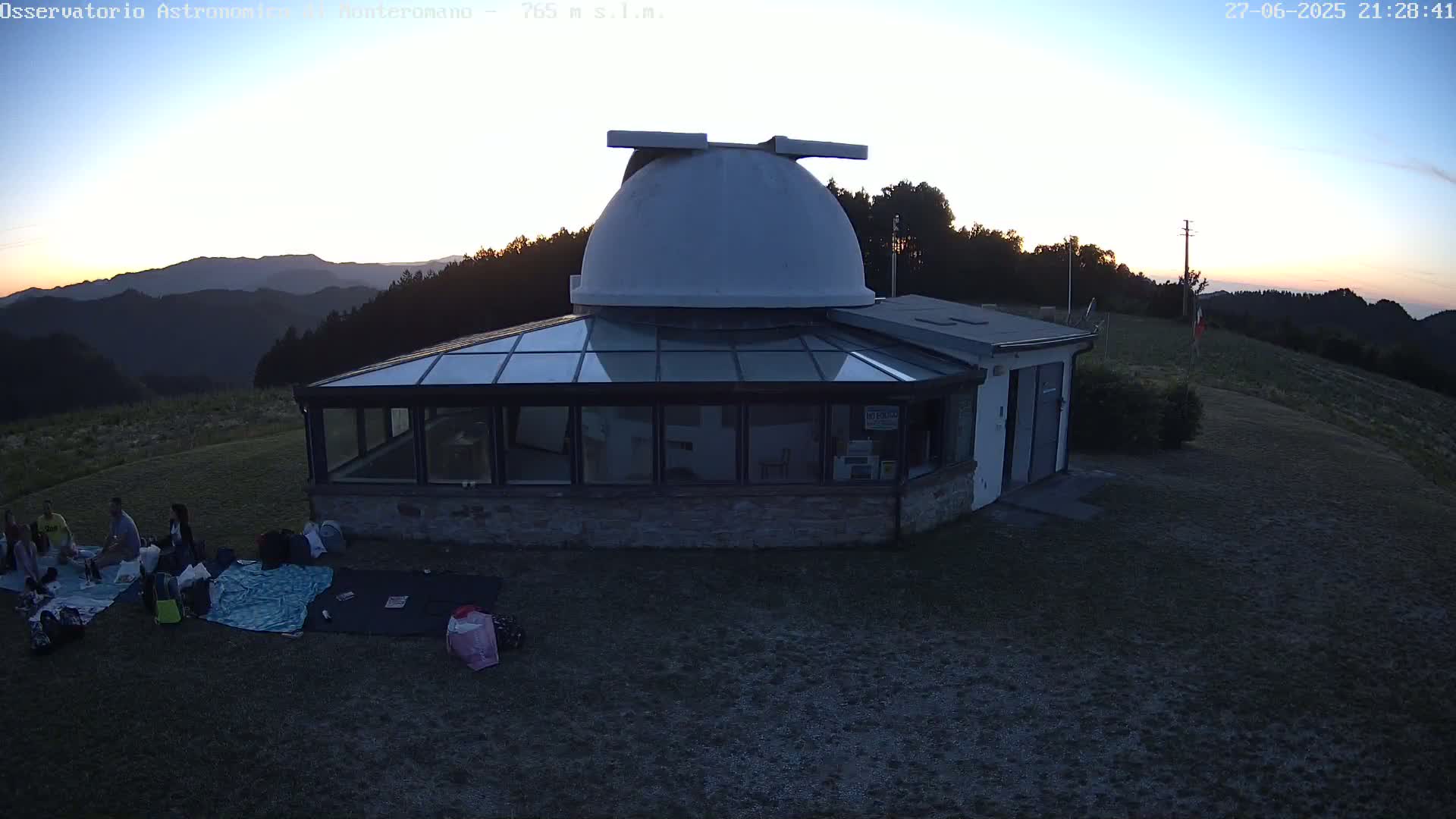 Brisighella, Mount Romano Astronomical Observatory Live Cam - Ravenna, Italy