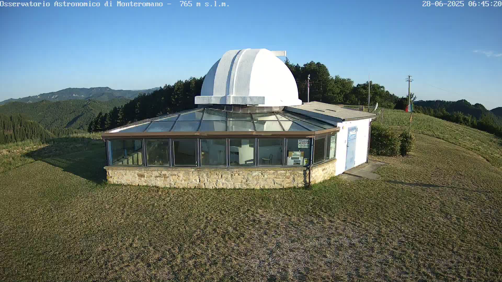 Brisighella, Mount Romano Astronomical Observatory Live Cam - Ravenna, Italy