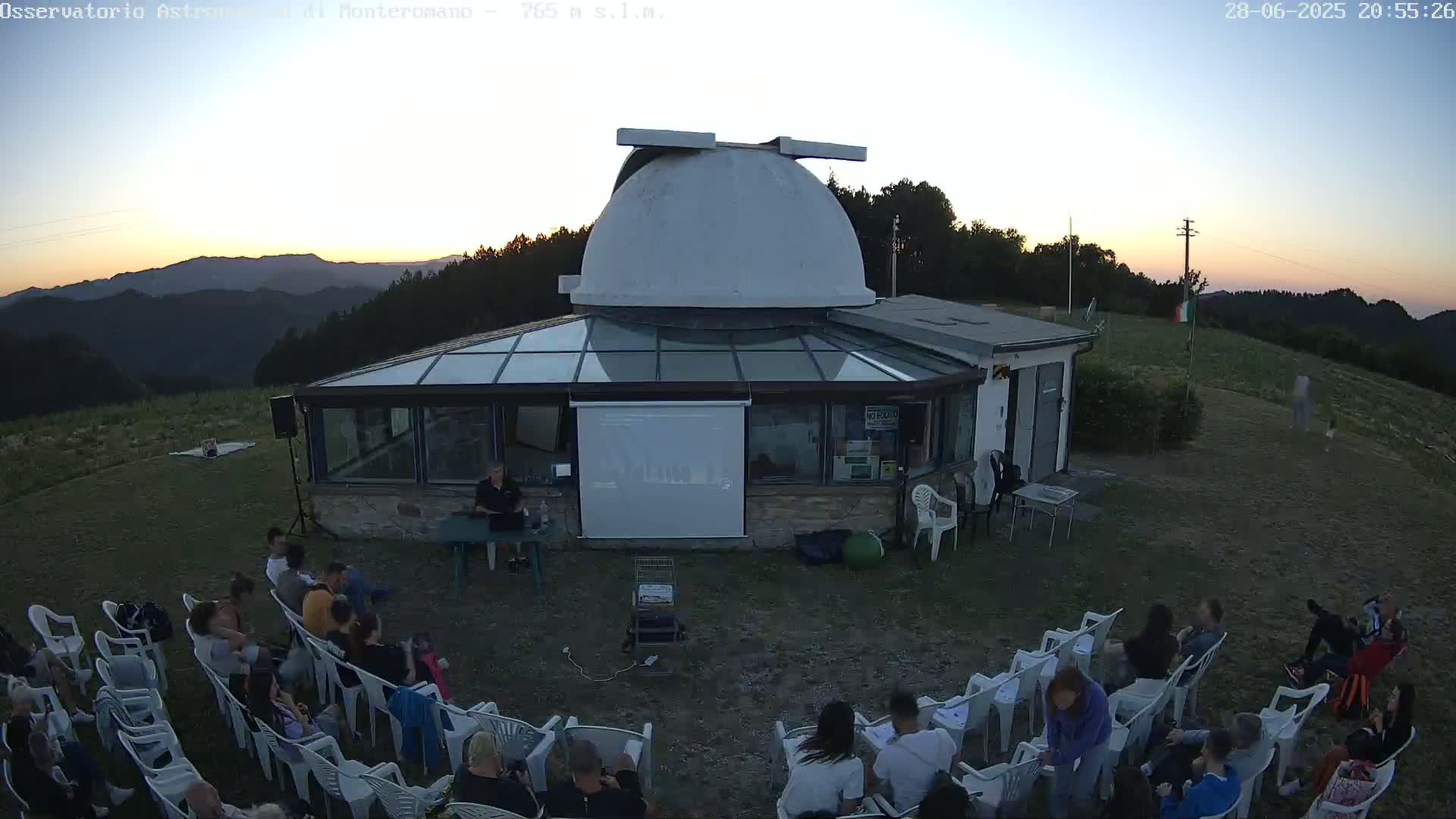 Brisighella, Mount Romano Astronomical Observatory Live Cam - Ravenna, Italy