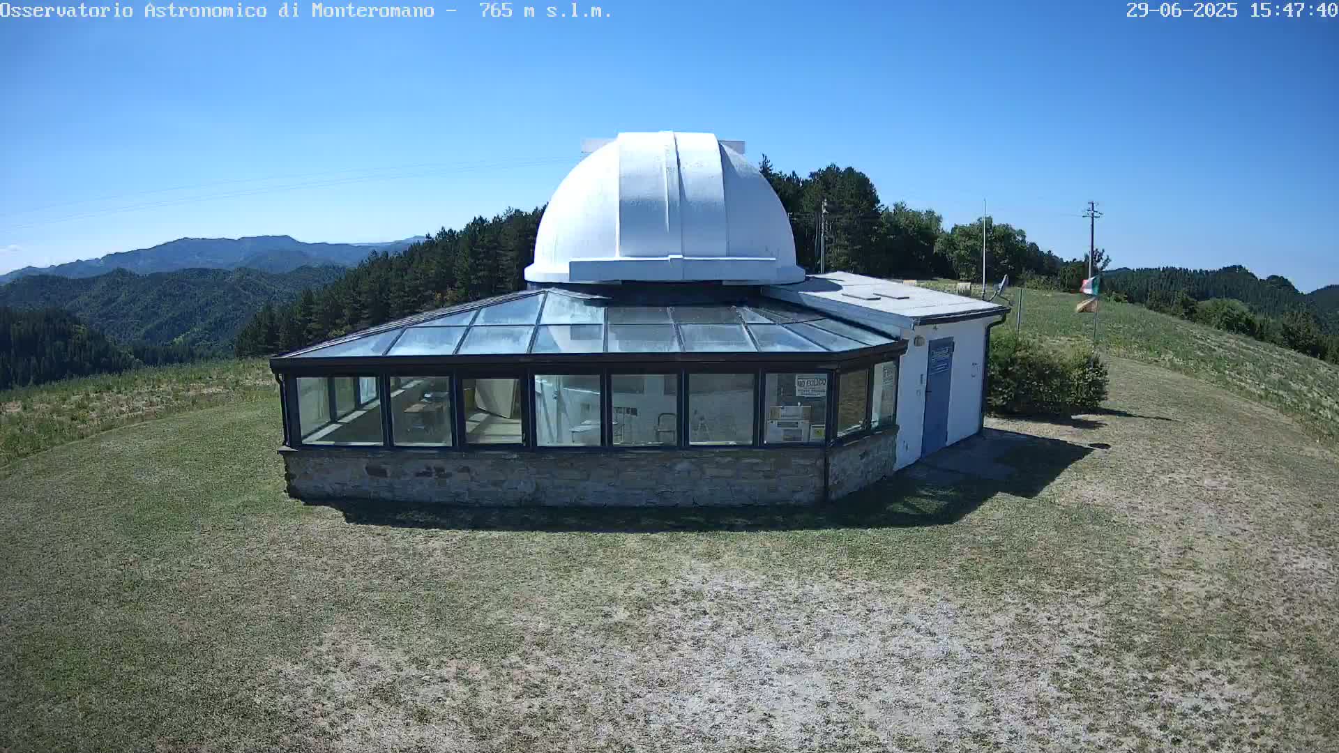 Brisighella, Mount Romano Astronomical Observatory Live Cam - Ravenna, Italy